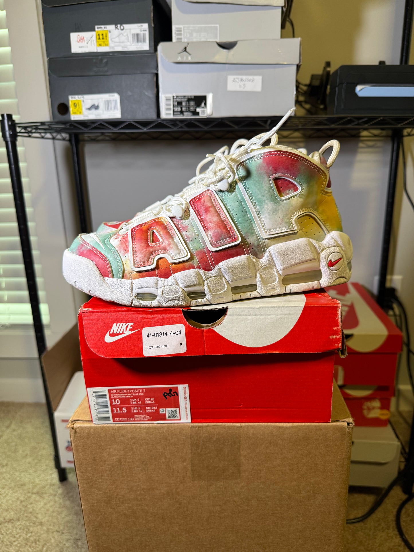 Size 9 - Uptempo Air More UK