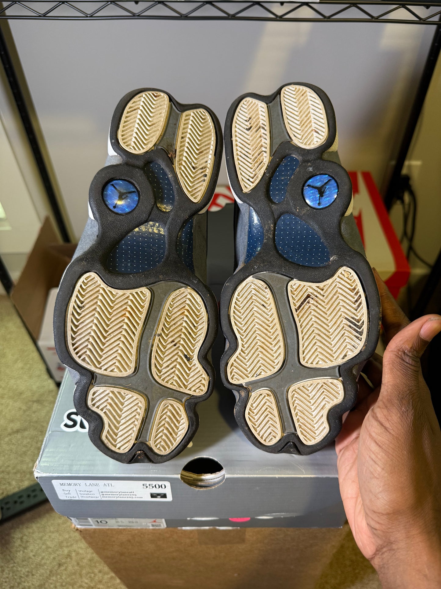 Size 10 - AJ 13 Flint