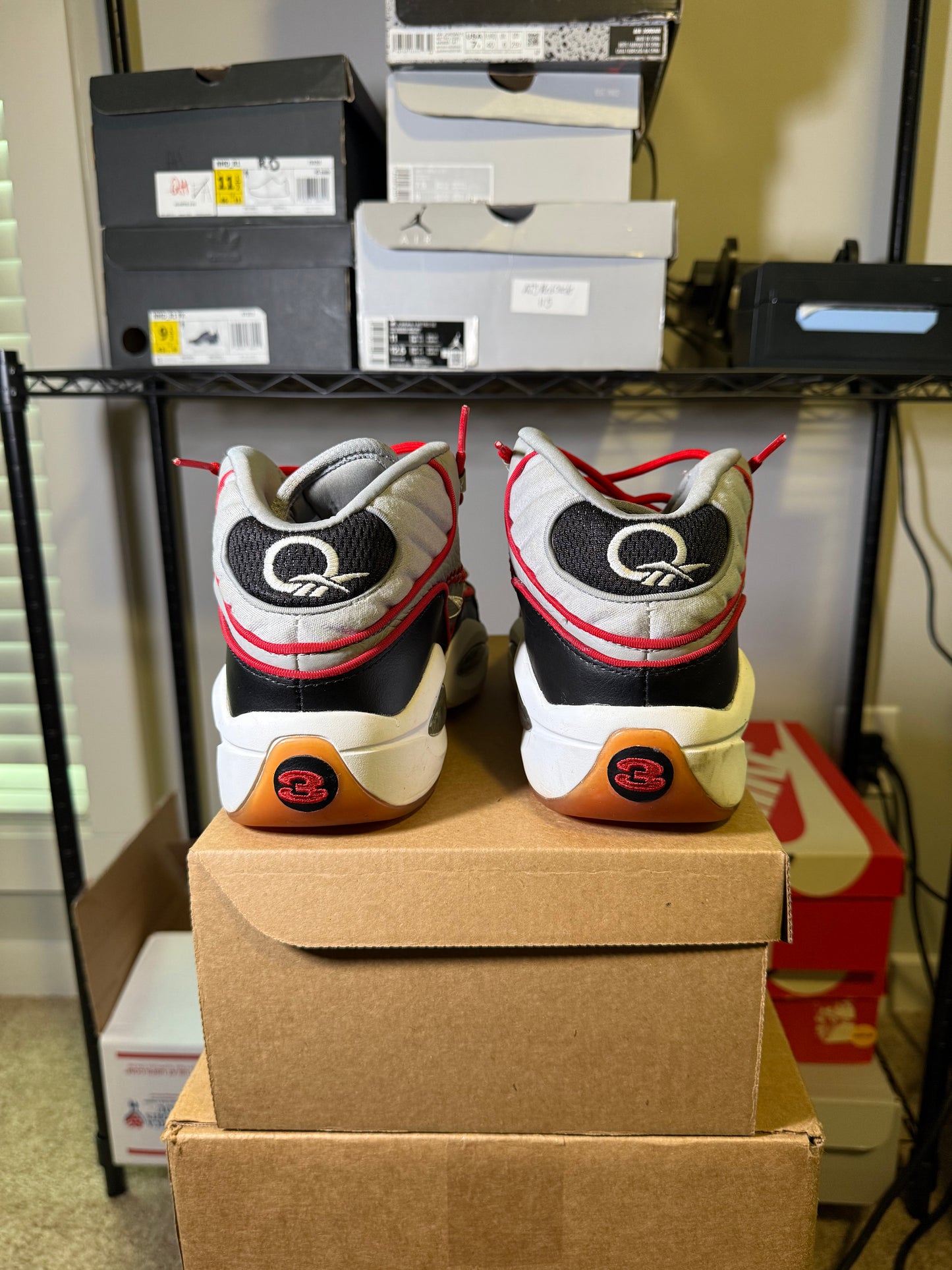 Size 9 - Reebok Question Practice