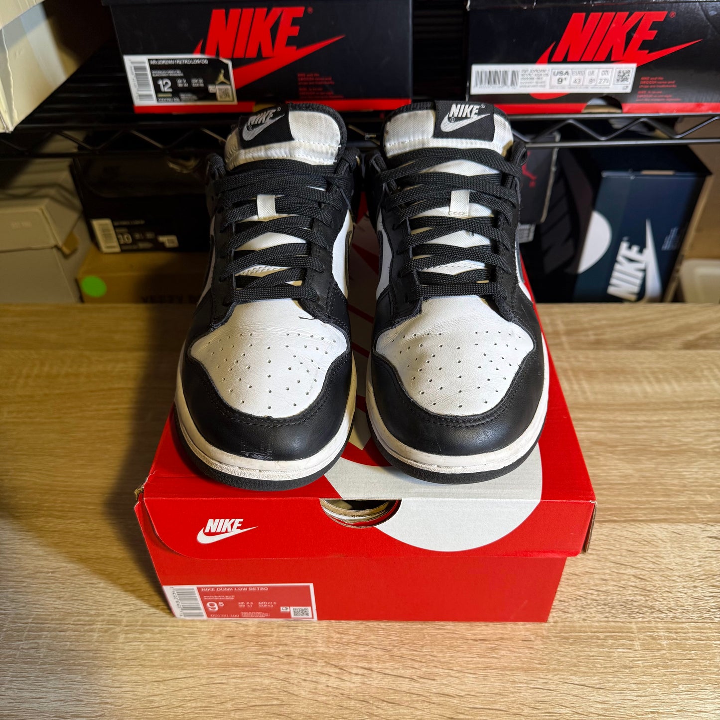 Size 9.5 - Dunk Low Panda