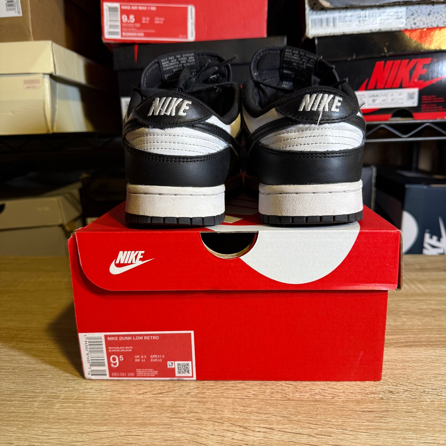 Size 9.5 - Dunk Low Panda