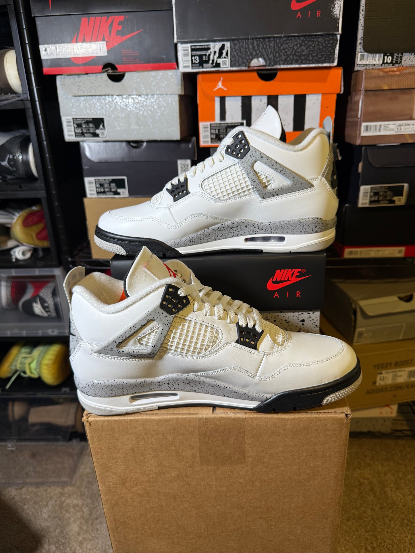 Size 11 - AJ 4 Retro OG 2025 White Cement