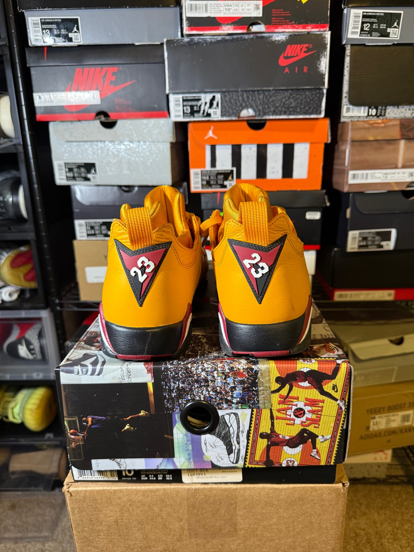 Size 10.5 - AJ 7 Retro NRG Low Taxi