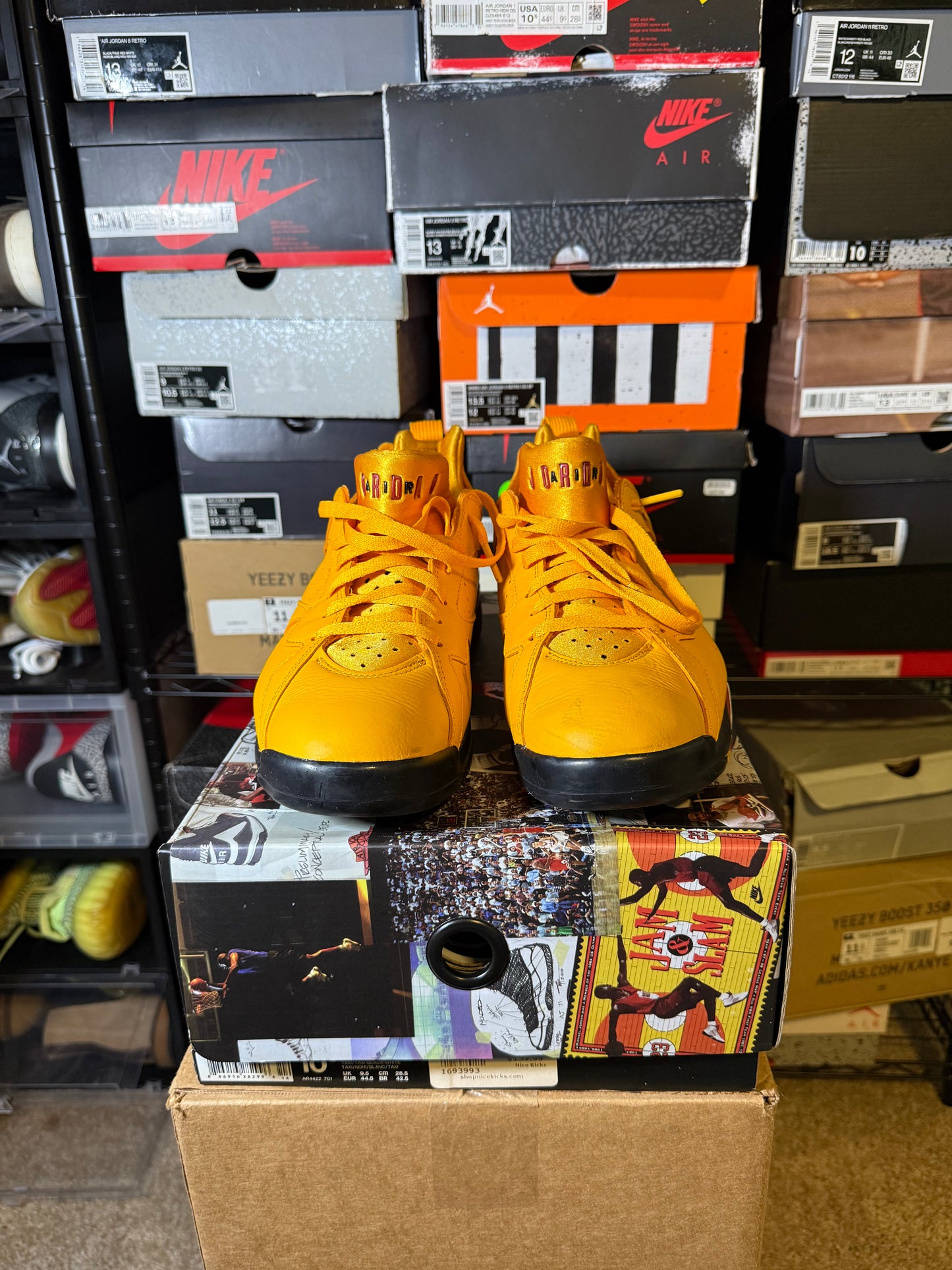 Size 10.5 - AJ 7 Retro NRG Low Taxi