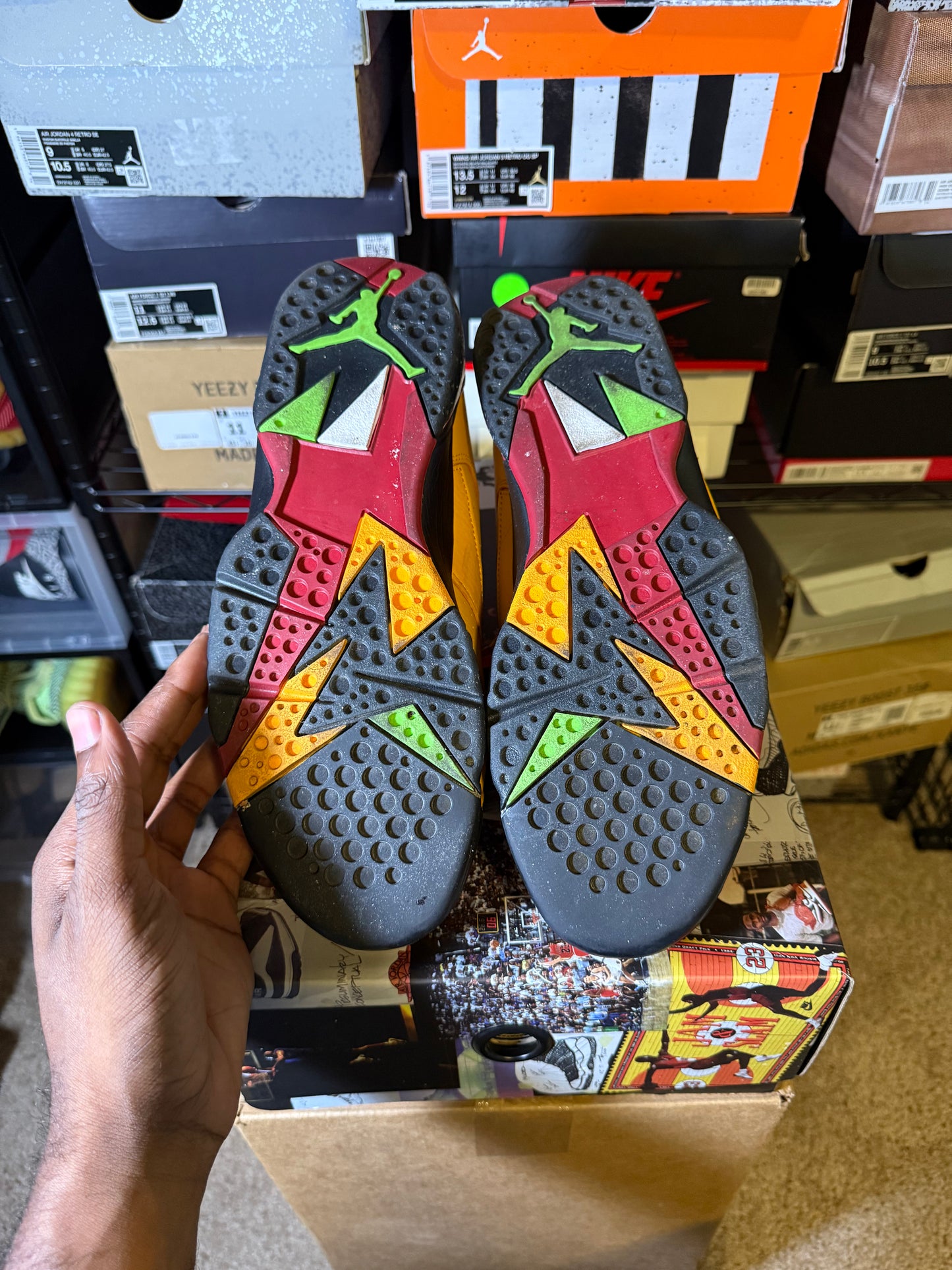 Size 10.5 - AJ 7 Retro NRG Low Taxi