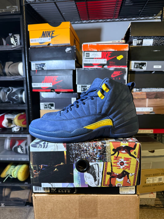 Size 10.5 - AJ 12 Retro Michigan