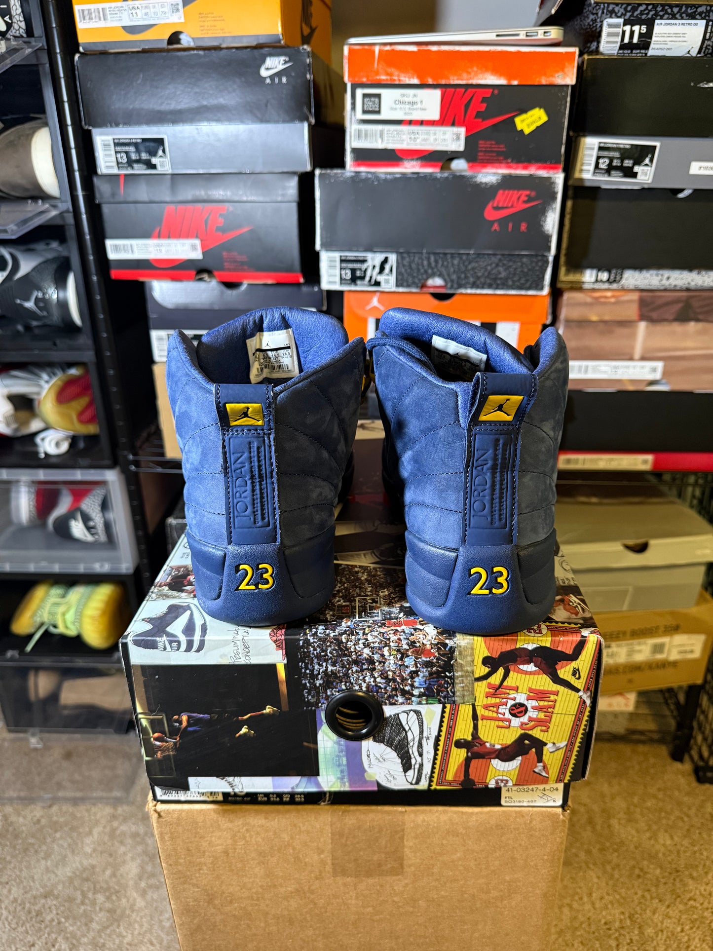 Size 10.5 - AJ 12 Retro Michigan