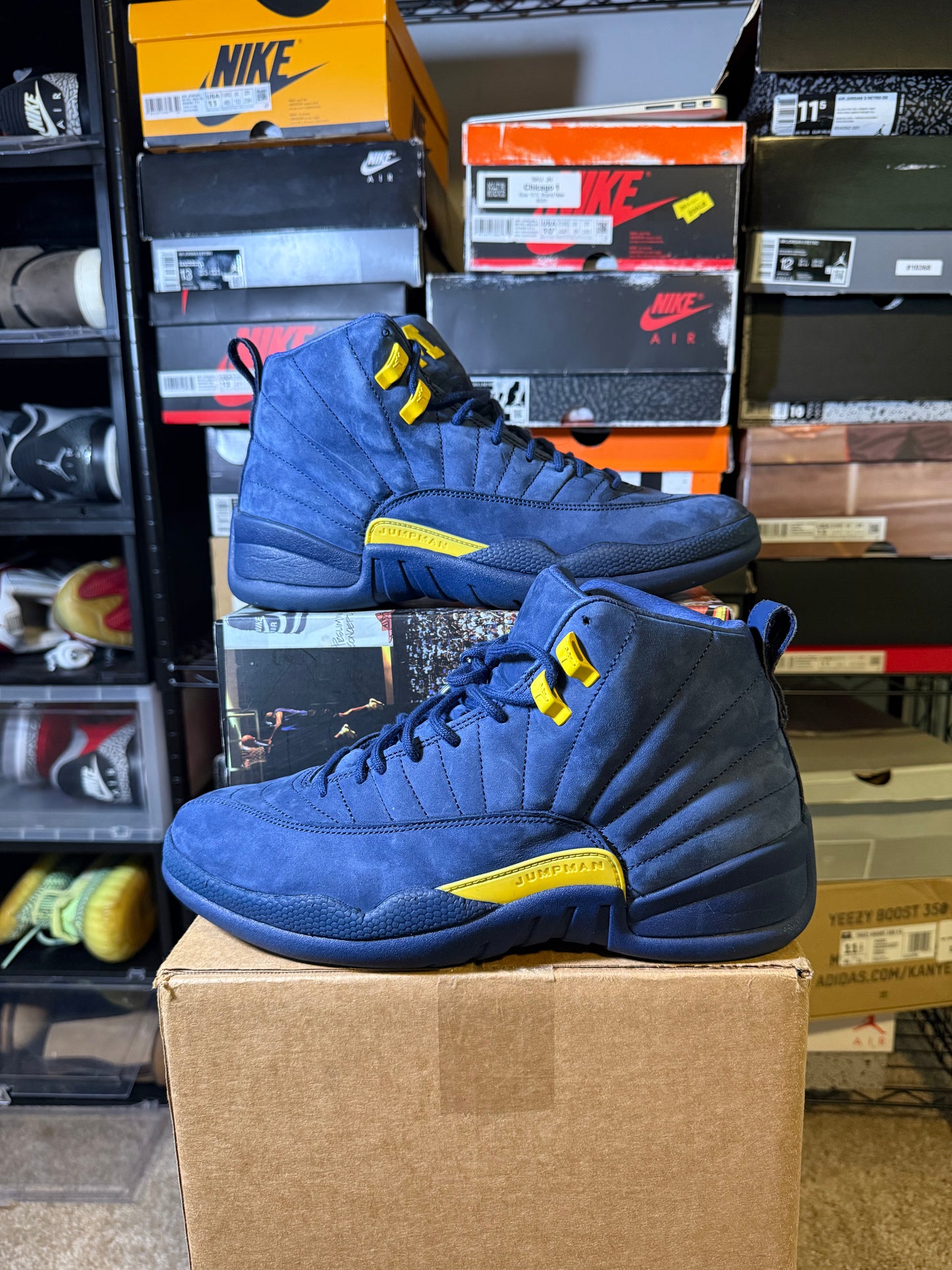 Size 10.5 - AJ 12 Retro Michigan