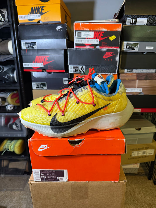 Size 14W/12.5M - Vapor Street x Off-White Low Tour Yellow