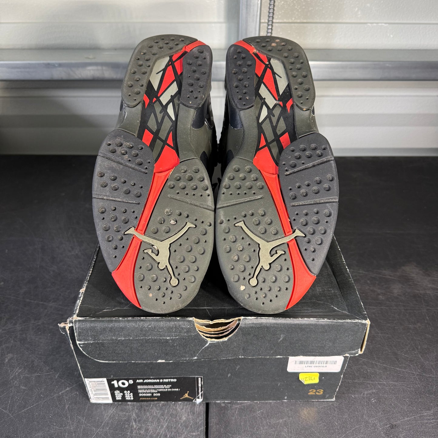 Size 10.5 - AJ 8 Take Flight Undefeated