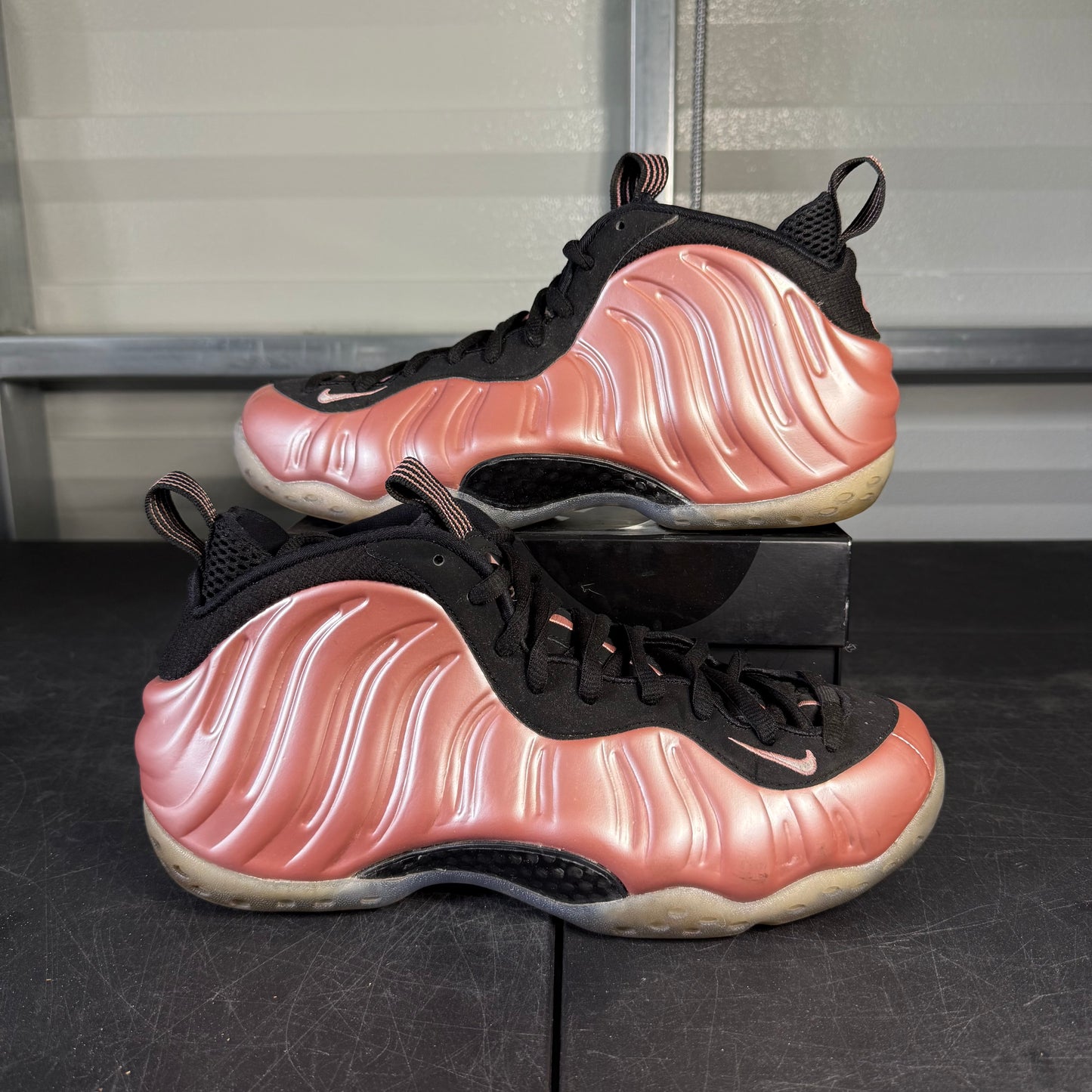 Size 9.5 - Foamposite Rust Pink