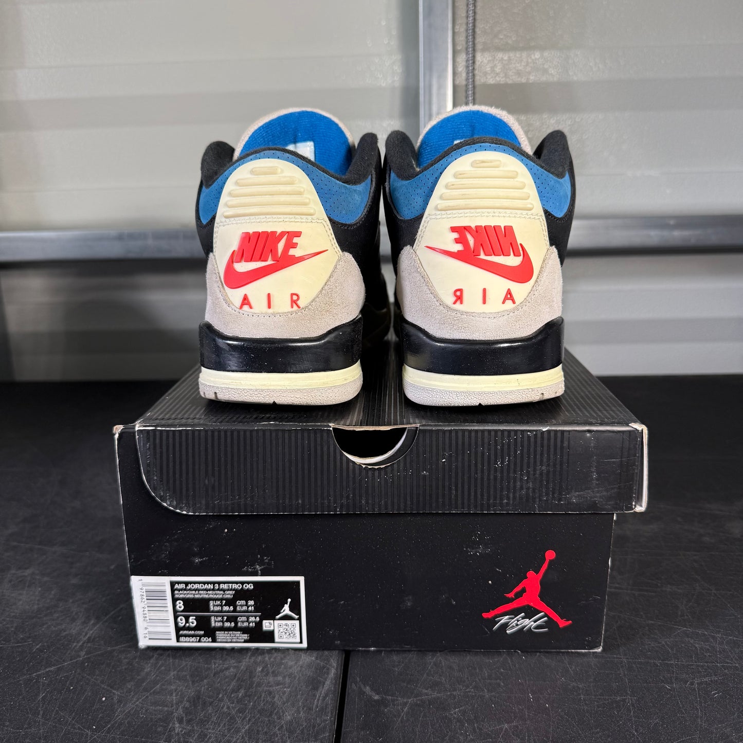 Size 8 - AJ 3 Rare Air