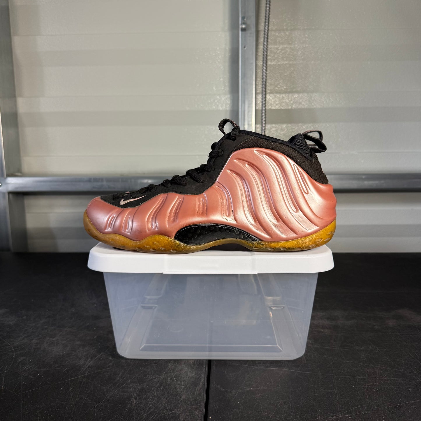 Size 9.5 - Foamposite Rust Pink