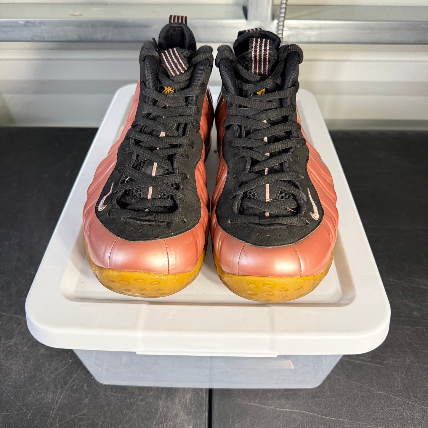 Size 9.5 - Foamposite Rust Pink