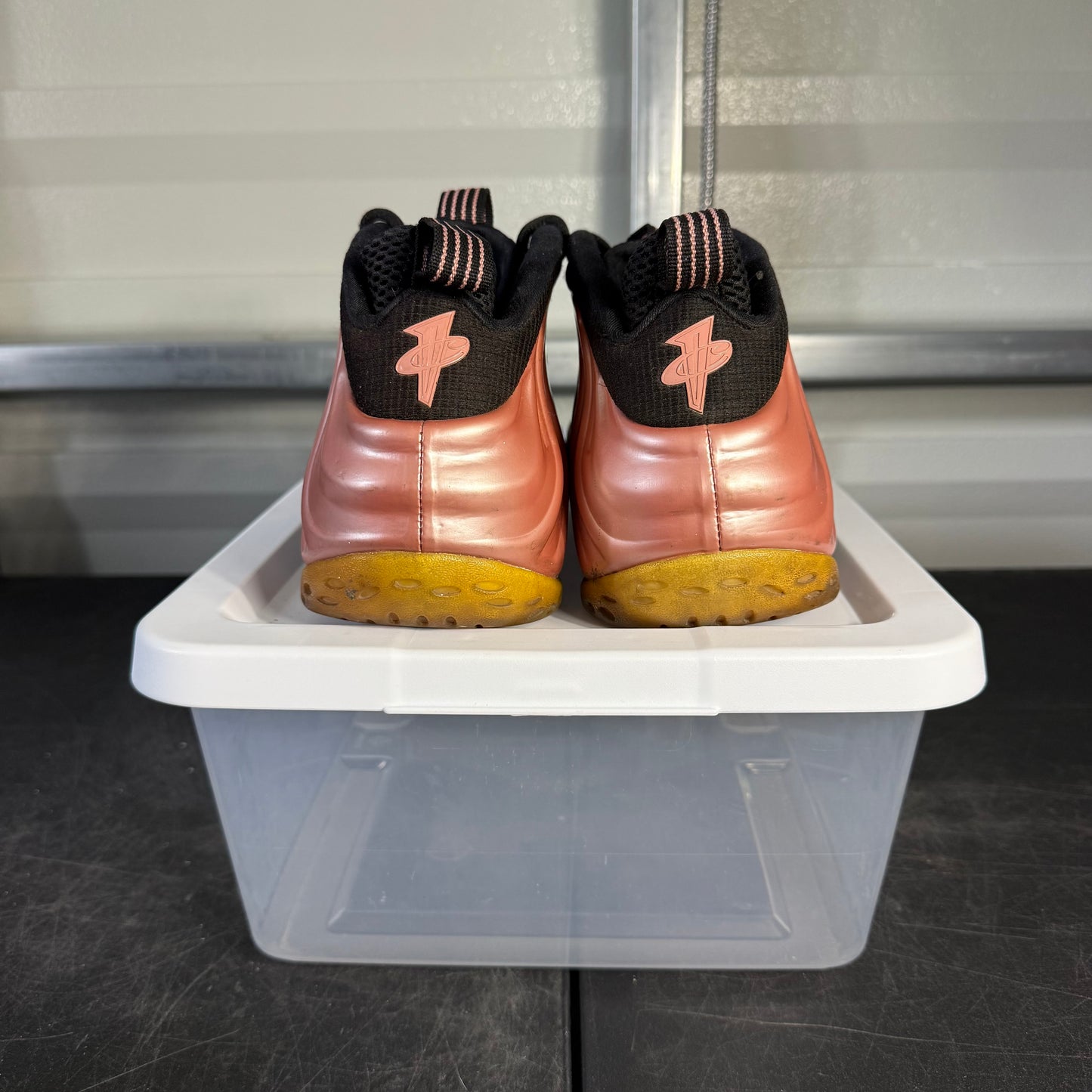 Size 9.5 - Foamposite Rust Pink