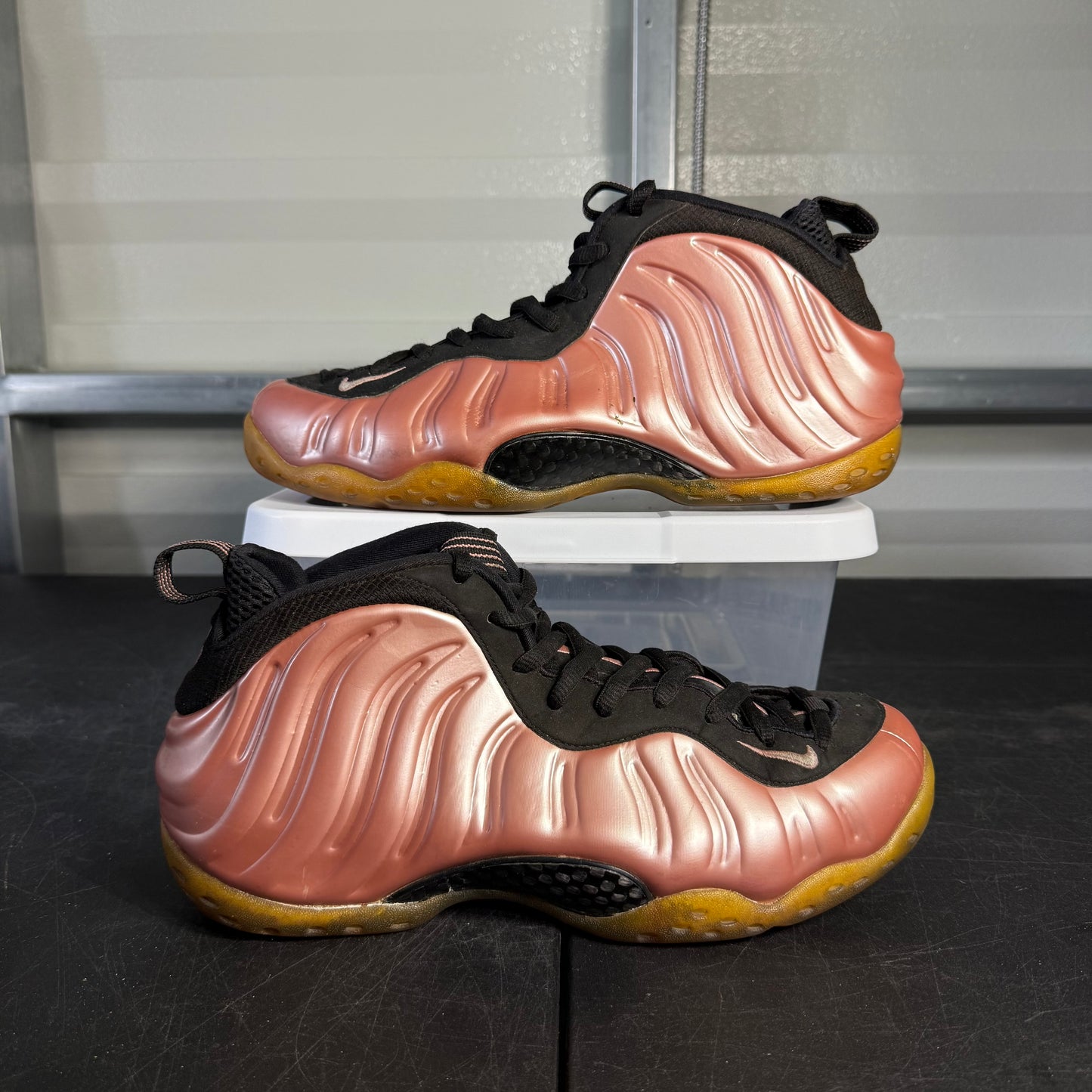 Size 9.5 - Foamposite Rust Pink