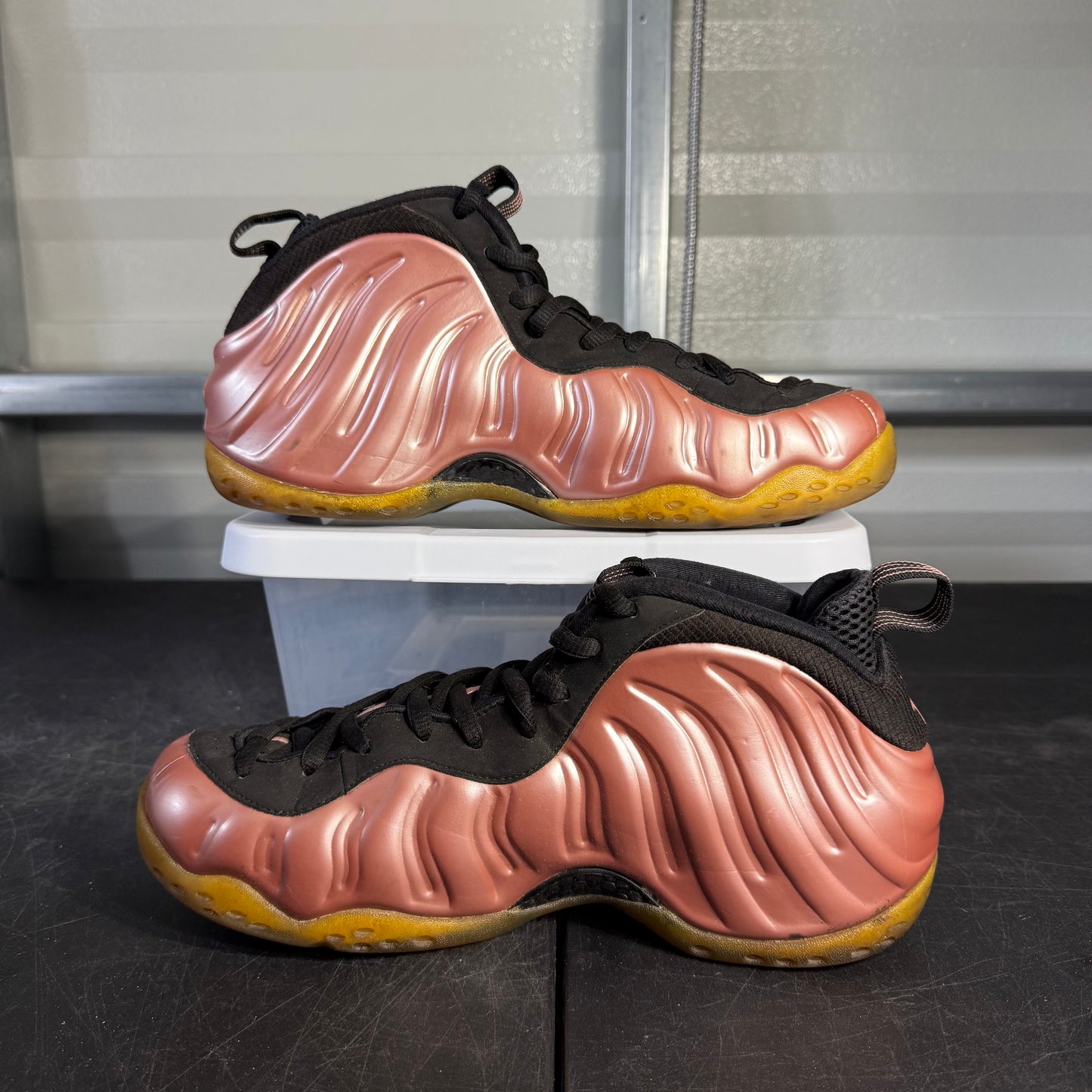 Size 9.5 - Foamposite Rust Pink