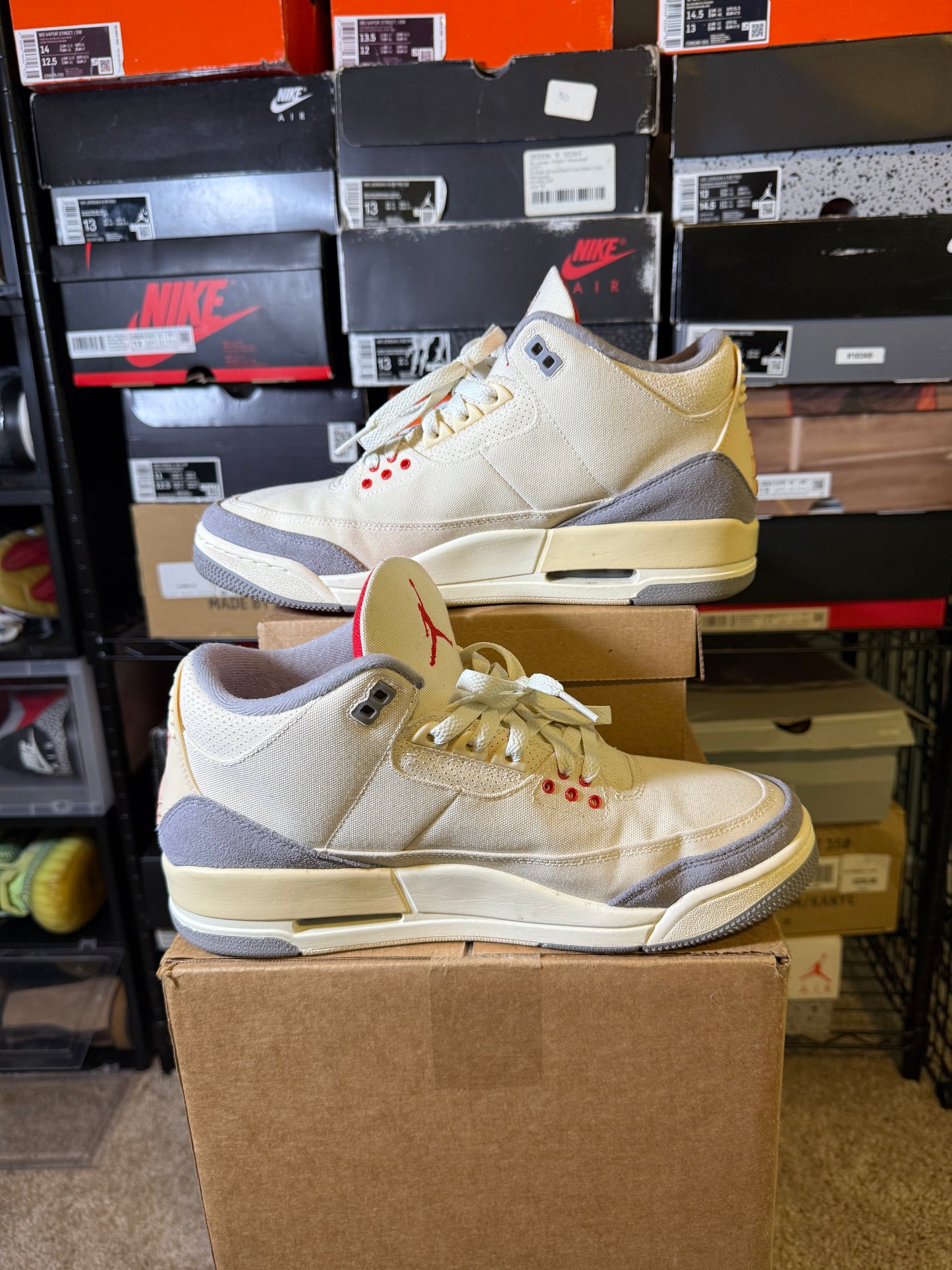 Size 10.5 - AJ 3 Muslin