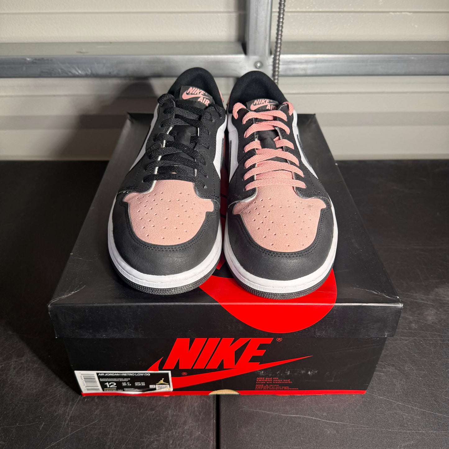 Size 12 - AJ 1 Low Bleached Coral