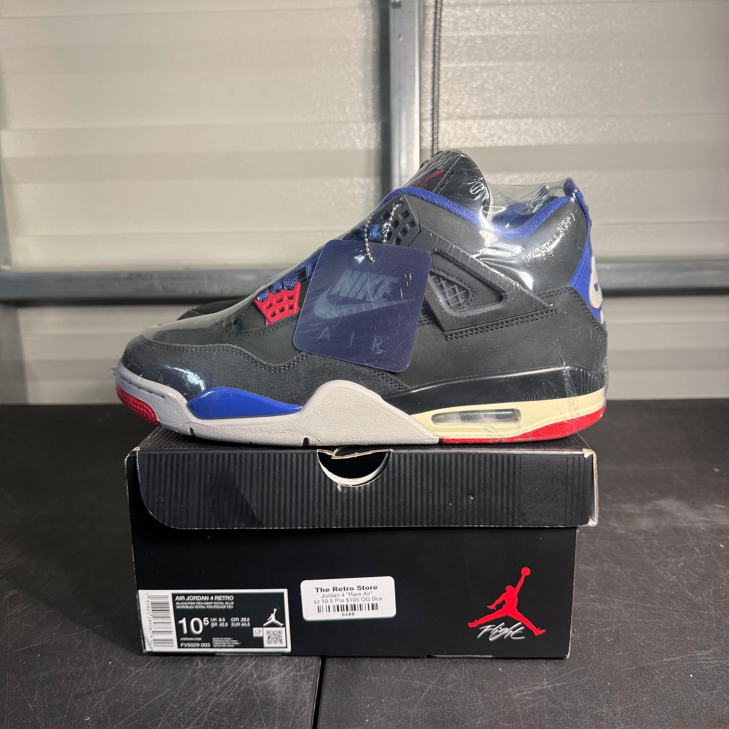 Size 10.5 - AJ 4 Rare Air