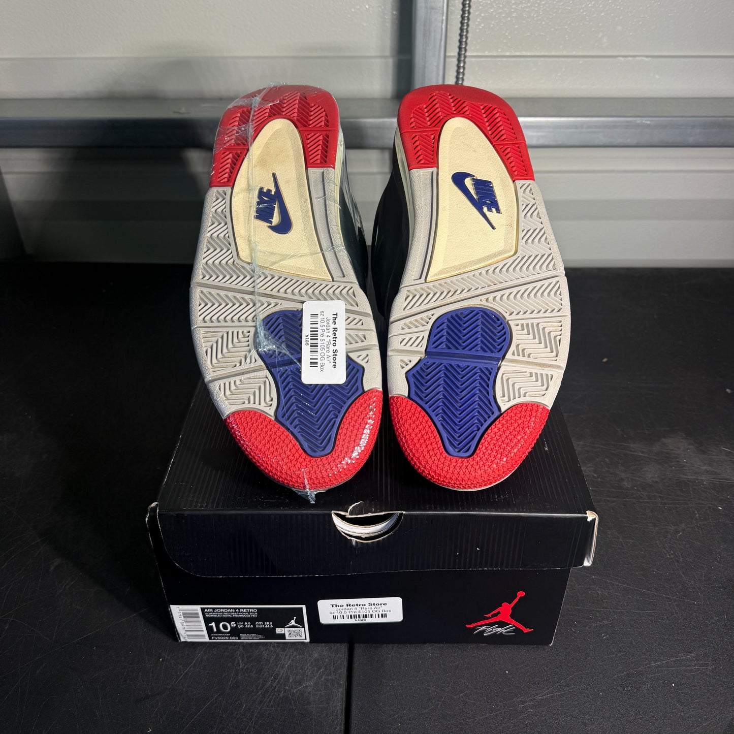 Size 10.5 - AJ 4 Rare Air
