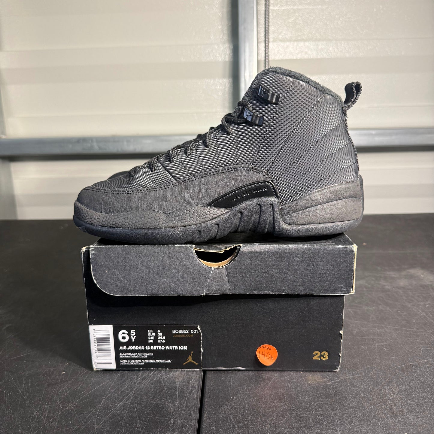 Size 6.5Y - AJ 12 Winter
