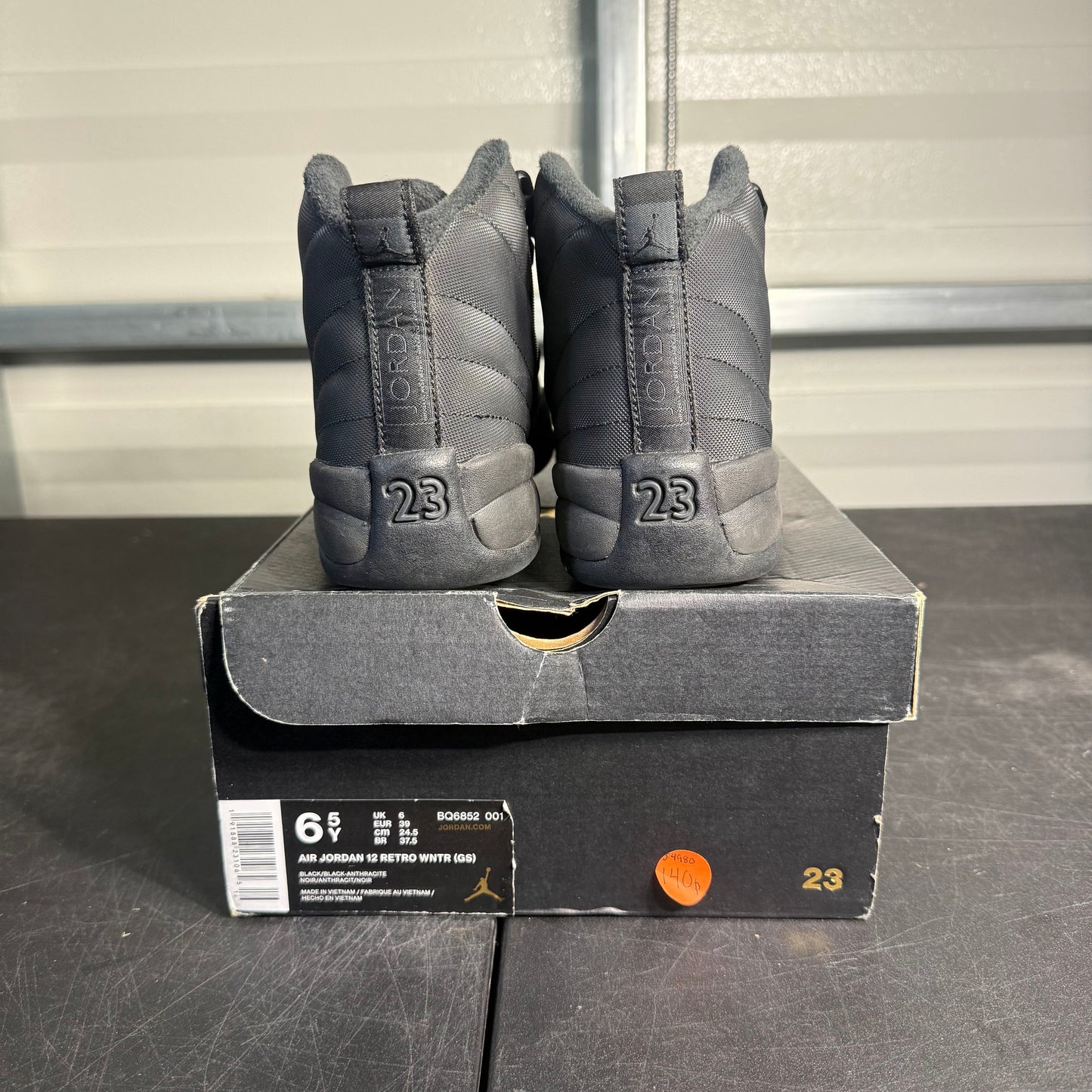 Size 6.5Y - AJ 12 Winter