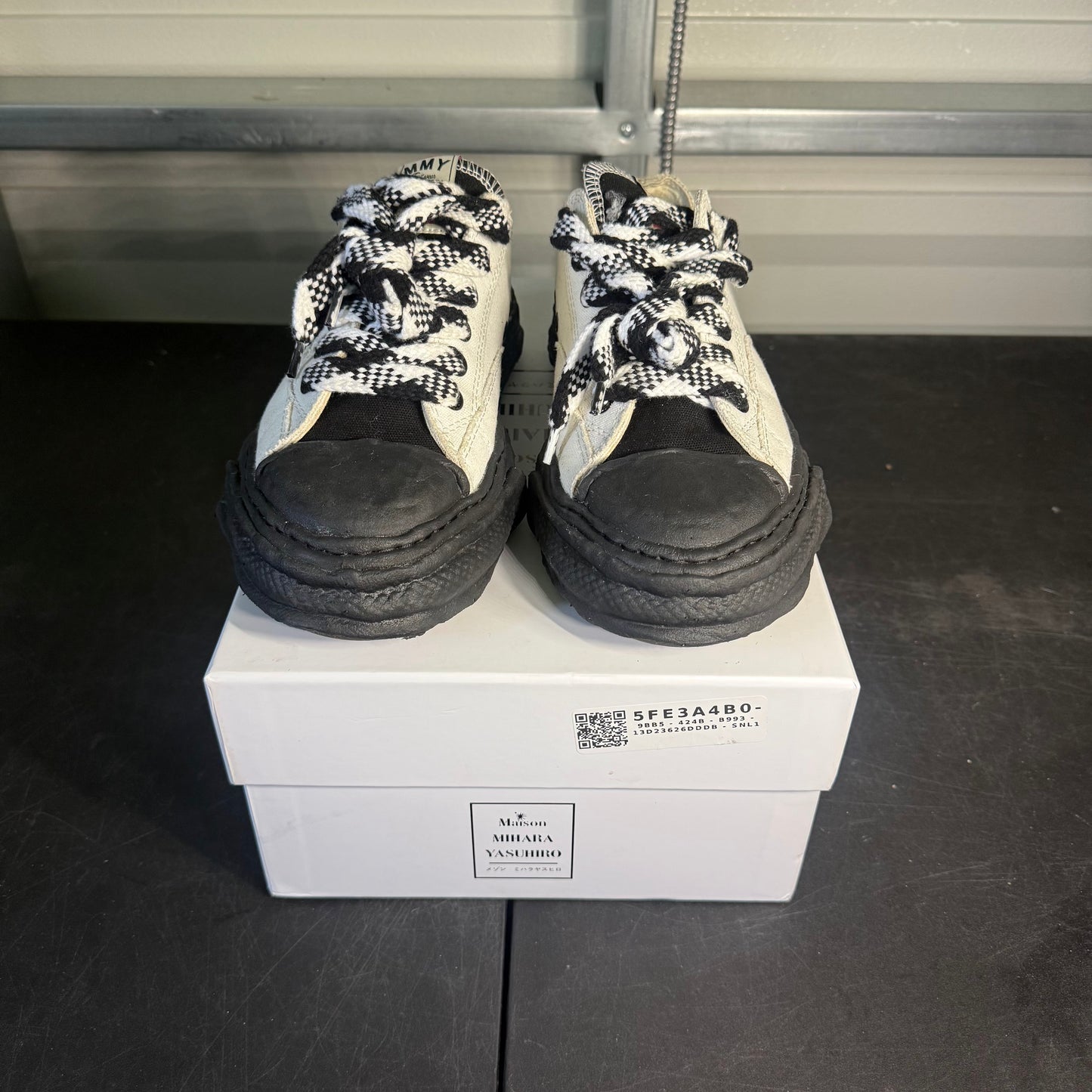 Size 8 - Maison Mihara Yasuhiro Peterson 23 Sole Canvas Low