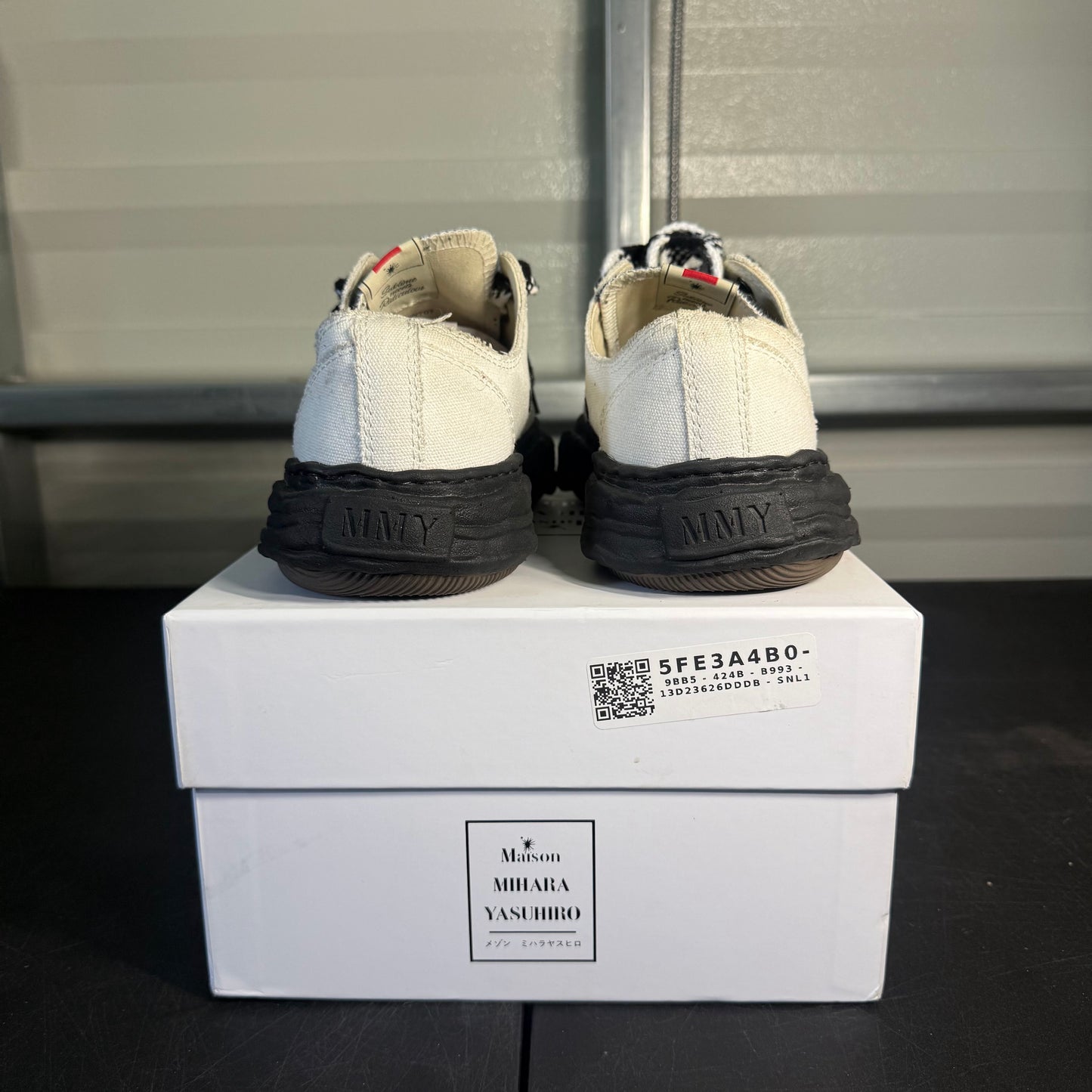 Size 8 - Maison Mihara Yasuhiro Peterson 23 Sole Canvas Low