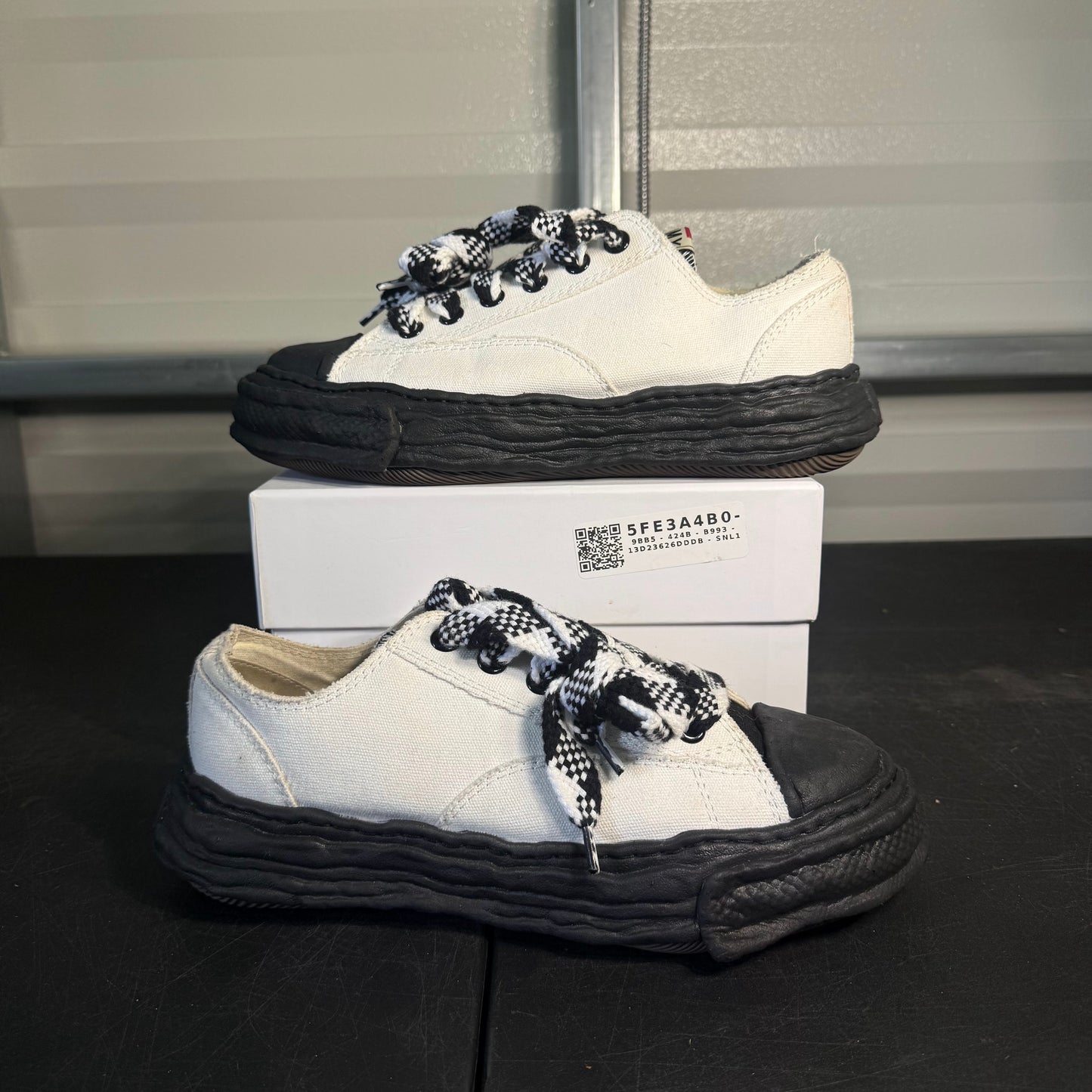 Size 8 - Maison Mihara Yasuhiro Peterson 23 Sole Canvas Low