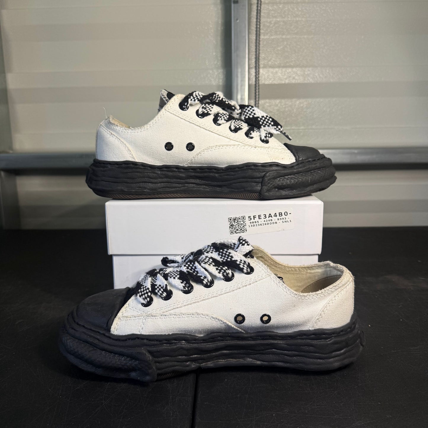 Size 8 - Maison Mihara Yasuhiro Peterson 23 Sole Canvas Low
