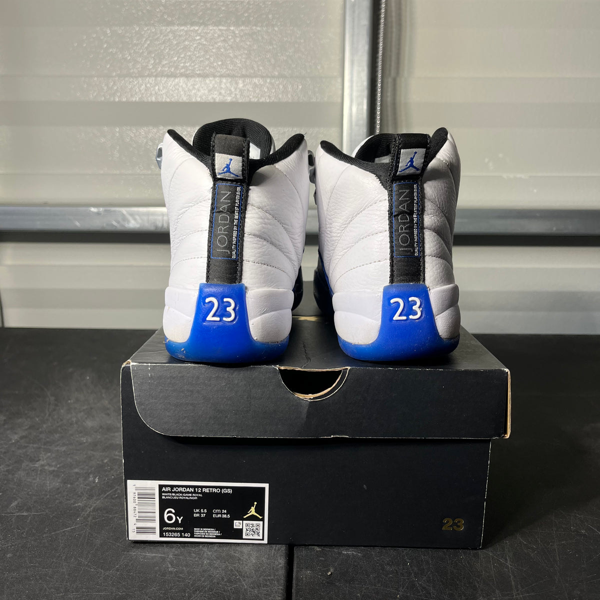 Size 6 - AJ 12 Blueberry