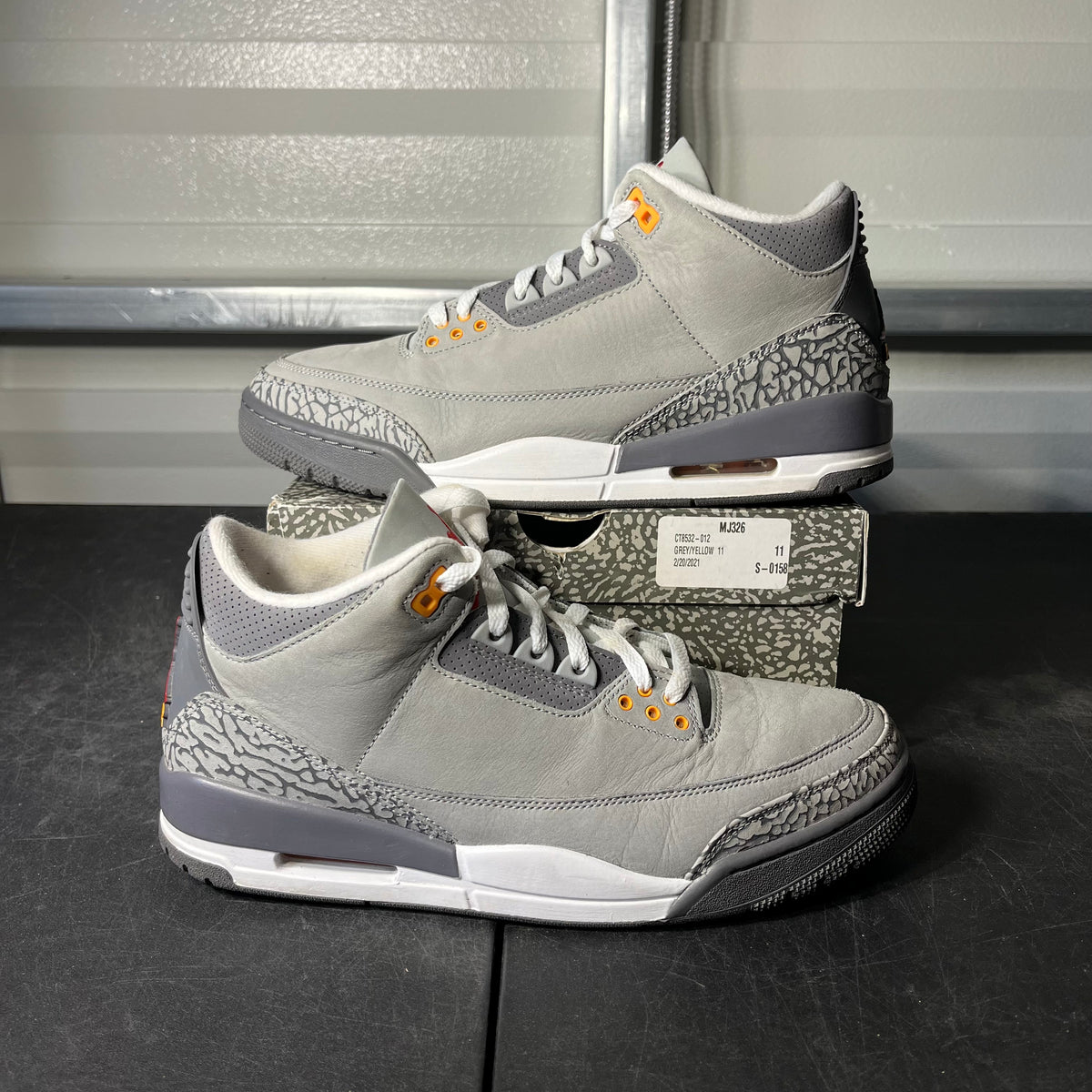 Size 11 - AJ 3 Cool Grey