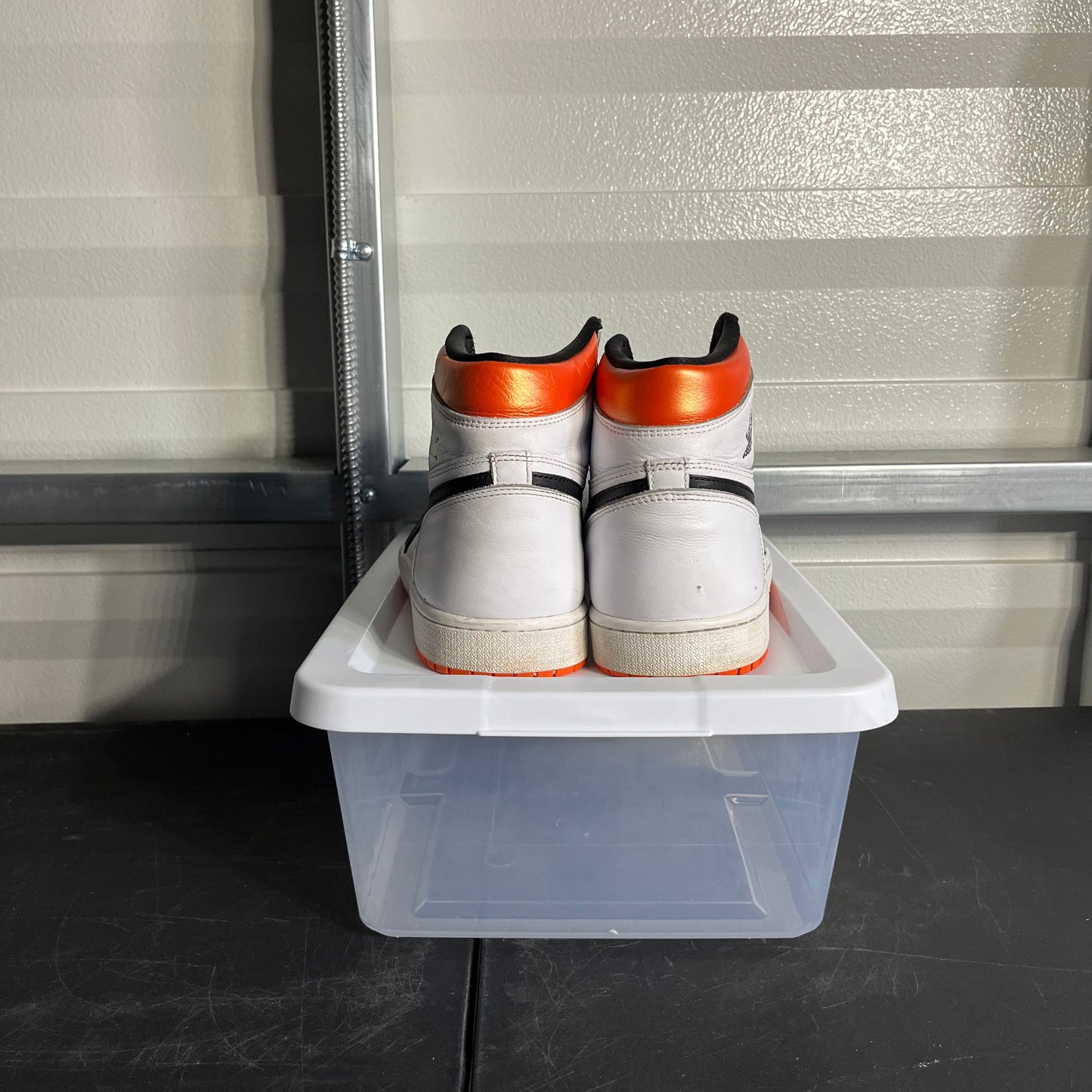 Size 12.5 - AJ 1 Retro High Electro Orange