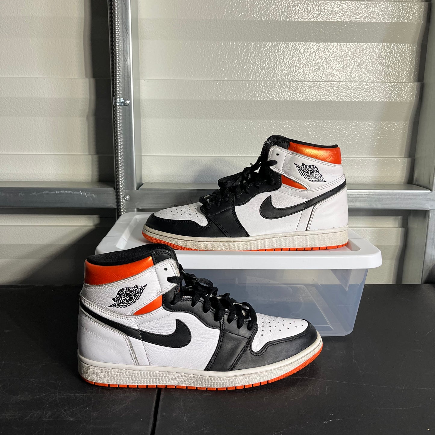 Size 12.5 - AJ 1 Retro High Electro Orange