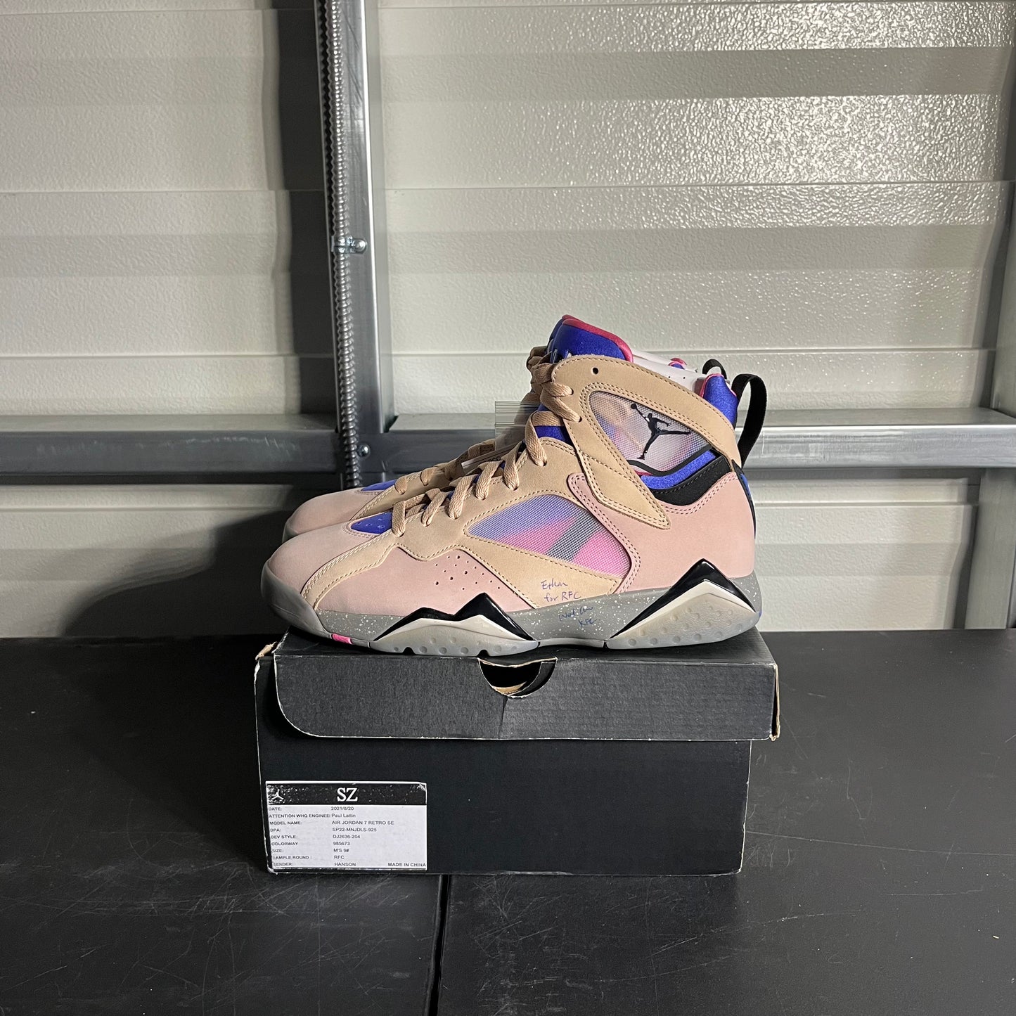Size 9 - AJ 7 Retro Sapphire