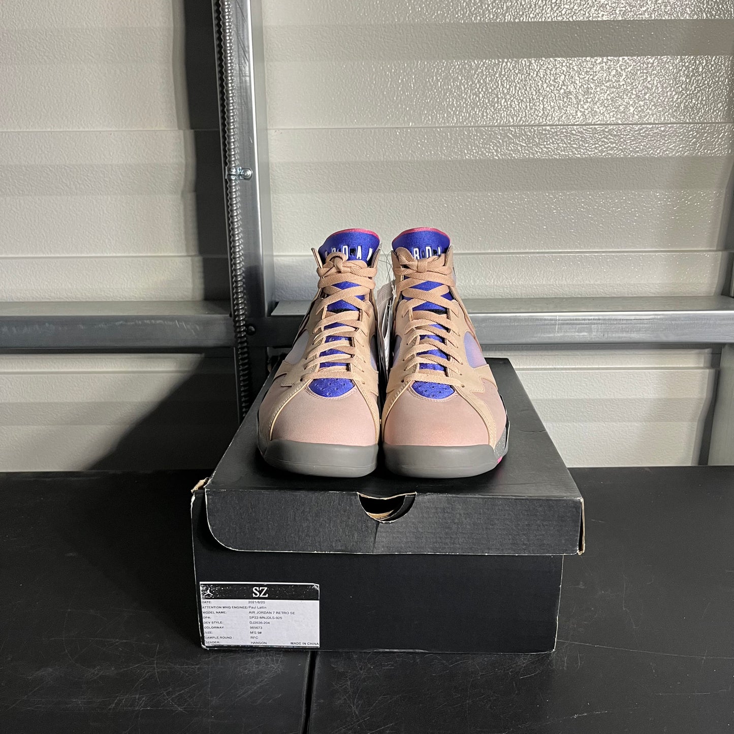 Size 9 - AJ 7 Retro Sapphire