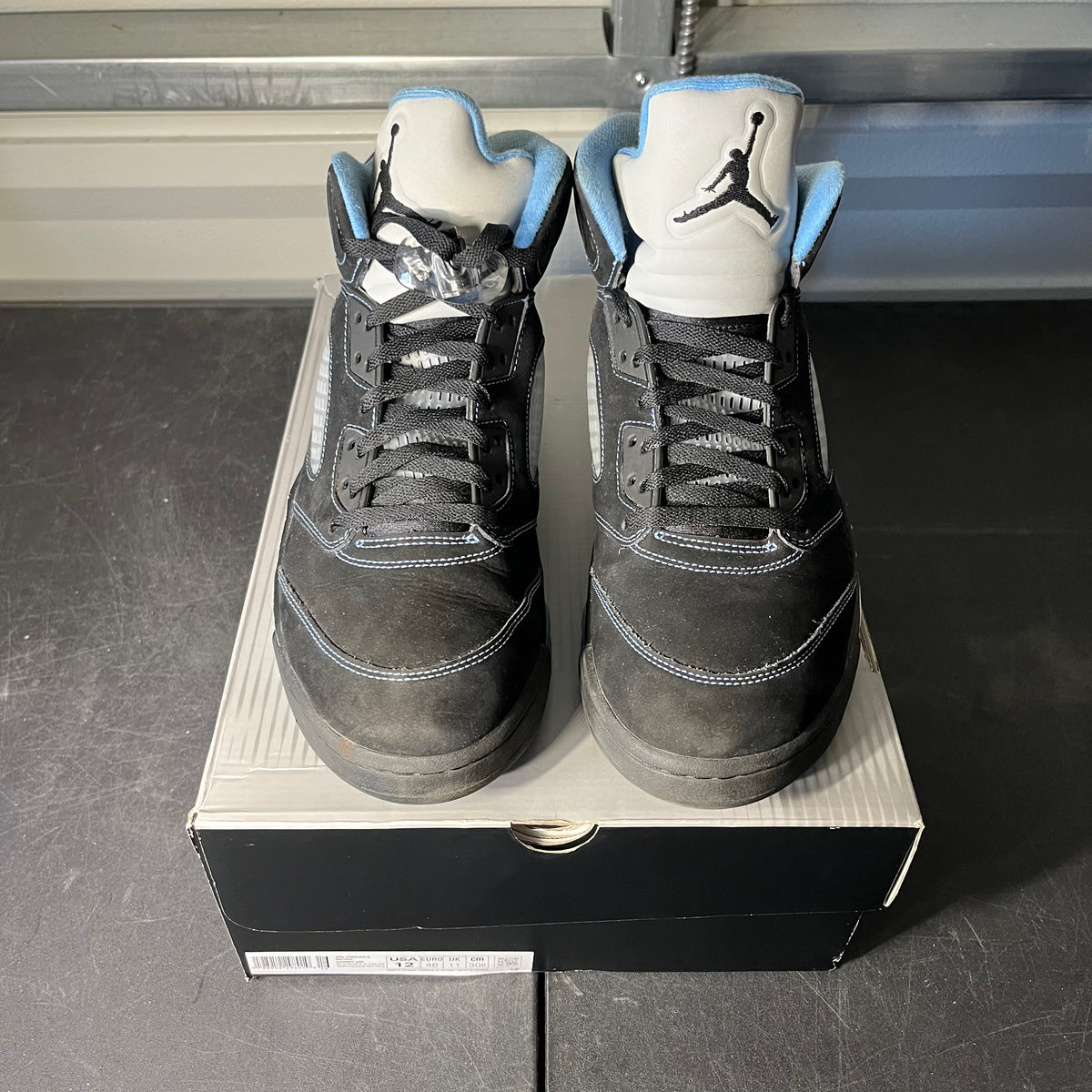 Size 12 - AJ 5 University Blue