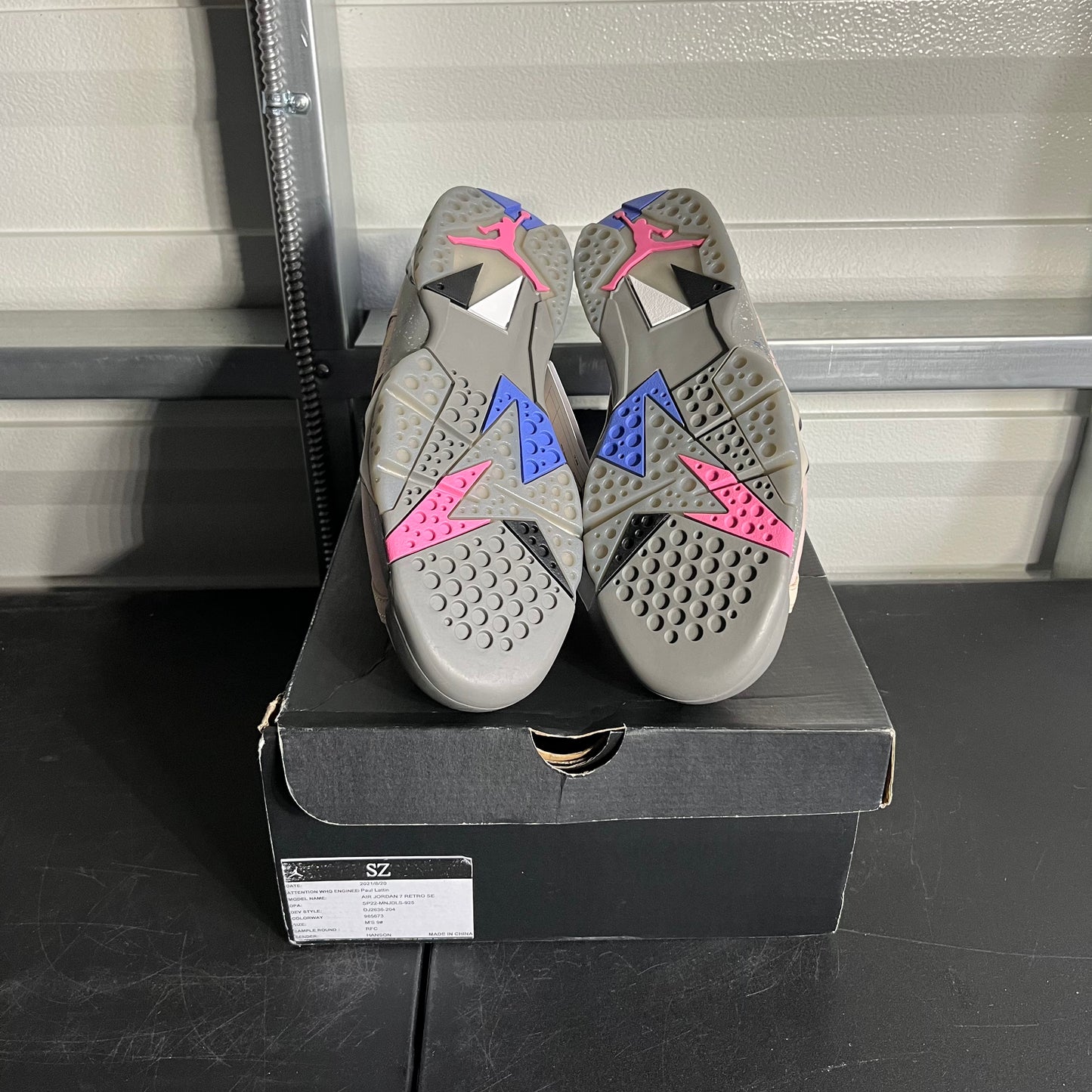 Size 9 - AJ 7 Retro Sapphire