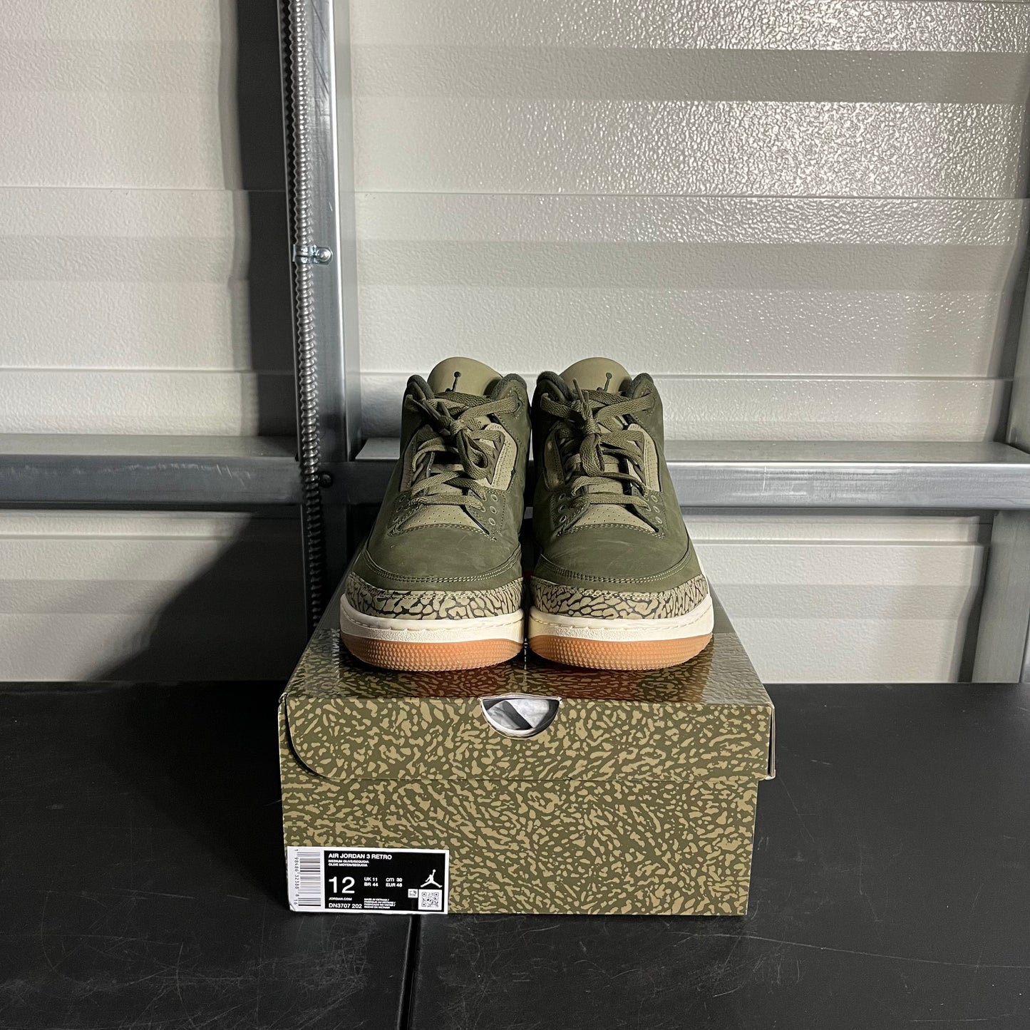 Size 12 - AJ 3 Retro Medium Olive