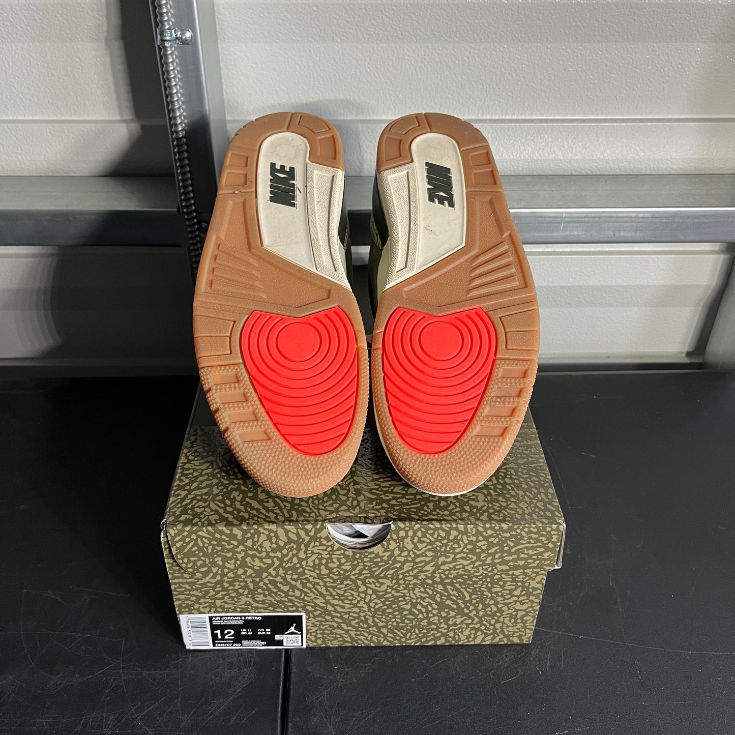 Size 12 - AJ 3 Retro Medium Olive
