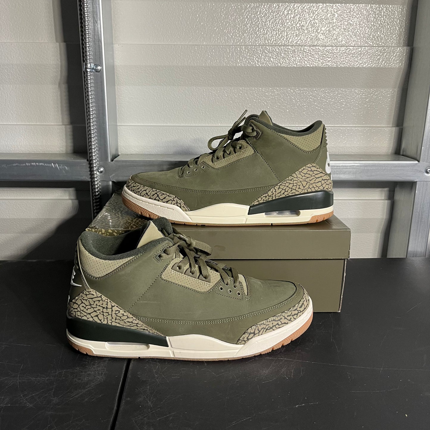 Size 12 - AJ 3 Retro Medium Olive