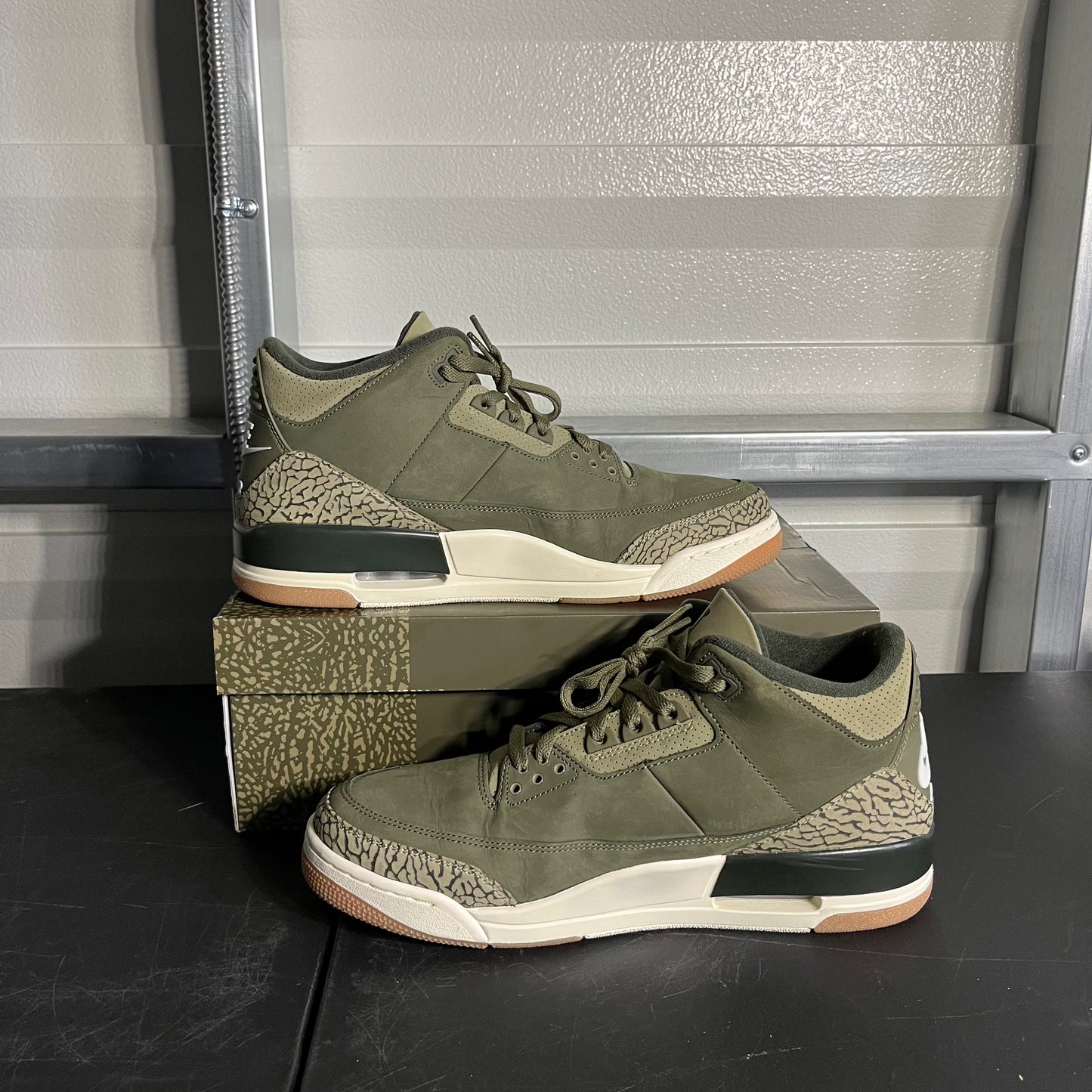 Size 12 - AJ 3 Retro Medium Olive