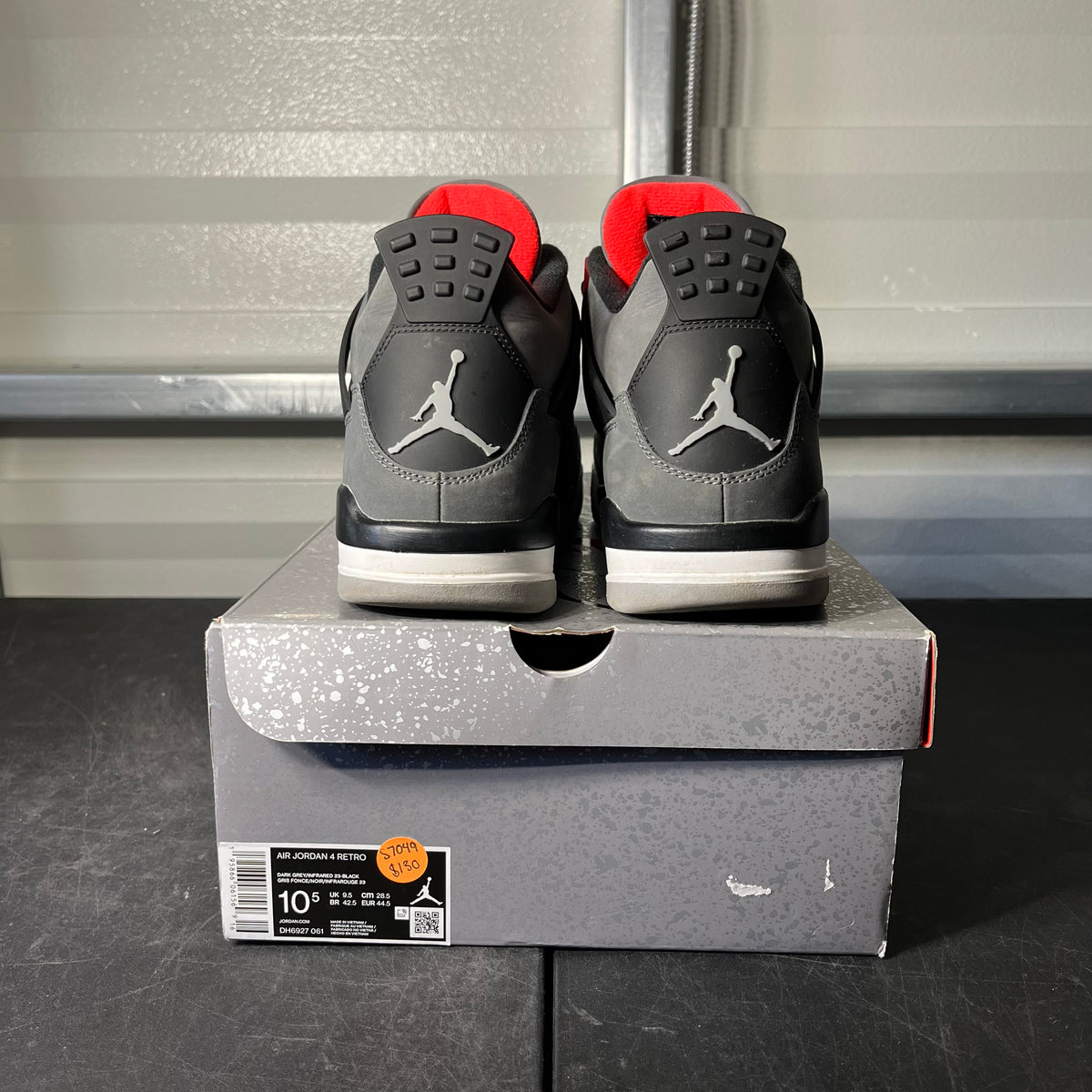 Size 10.5 - AJ 4 Infrared
