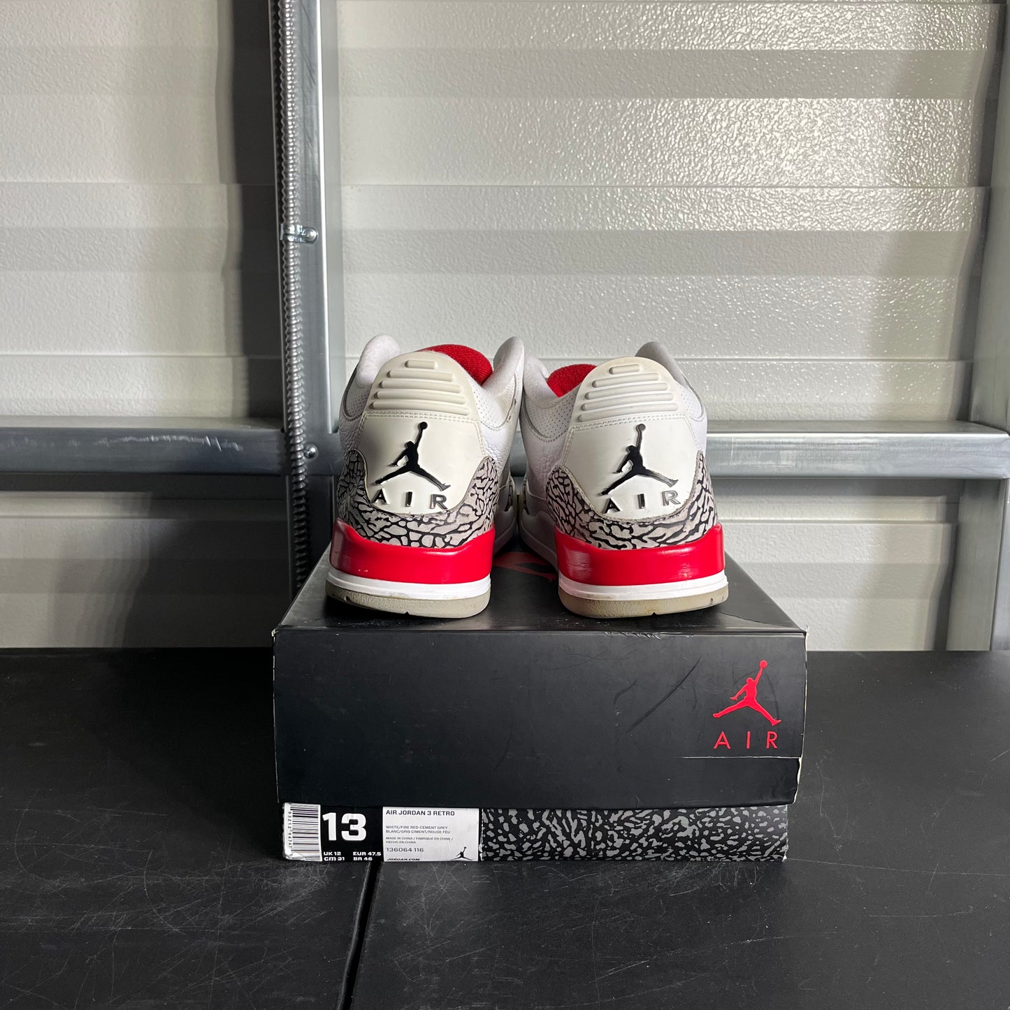 Size 13 - AJ 3 Retro Hall of Fame