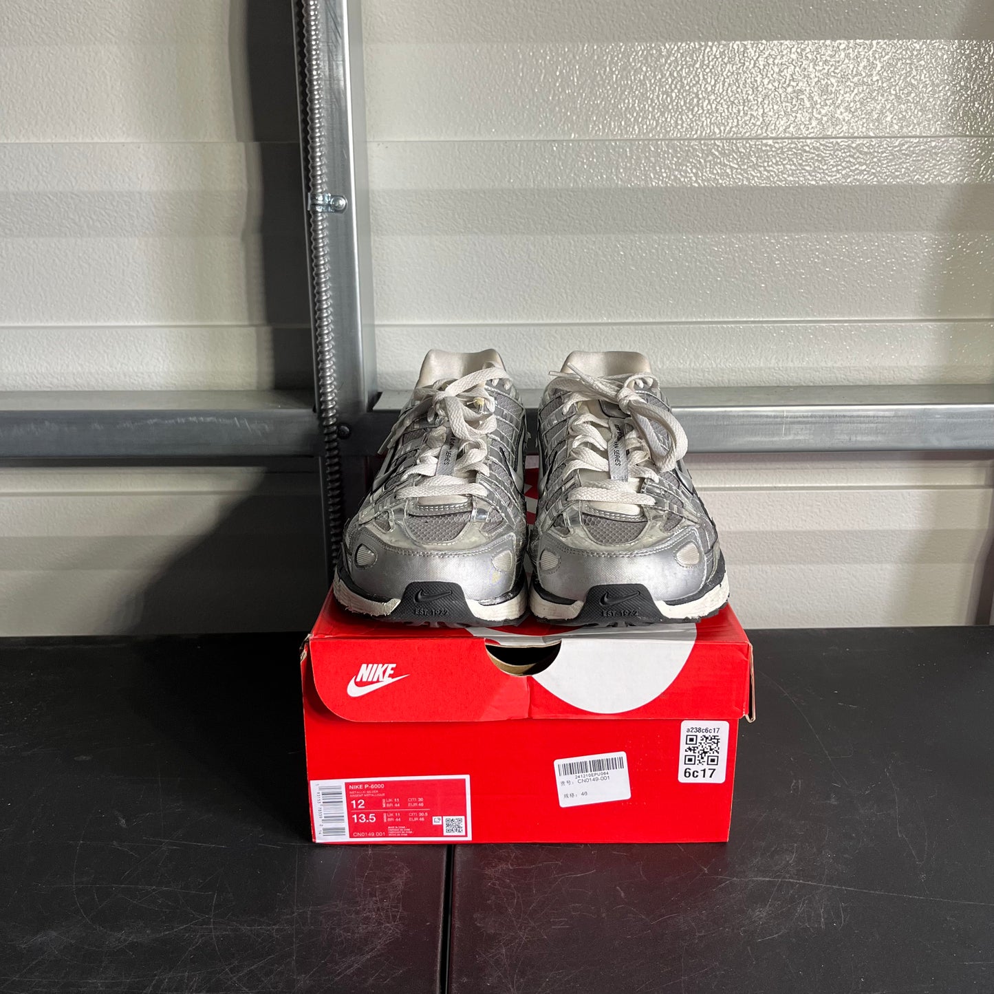 Size 12 - P-6000 Metallic Silver