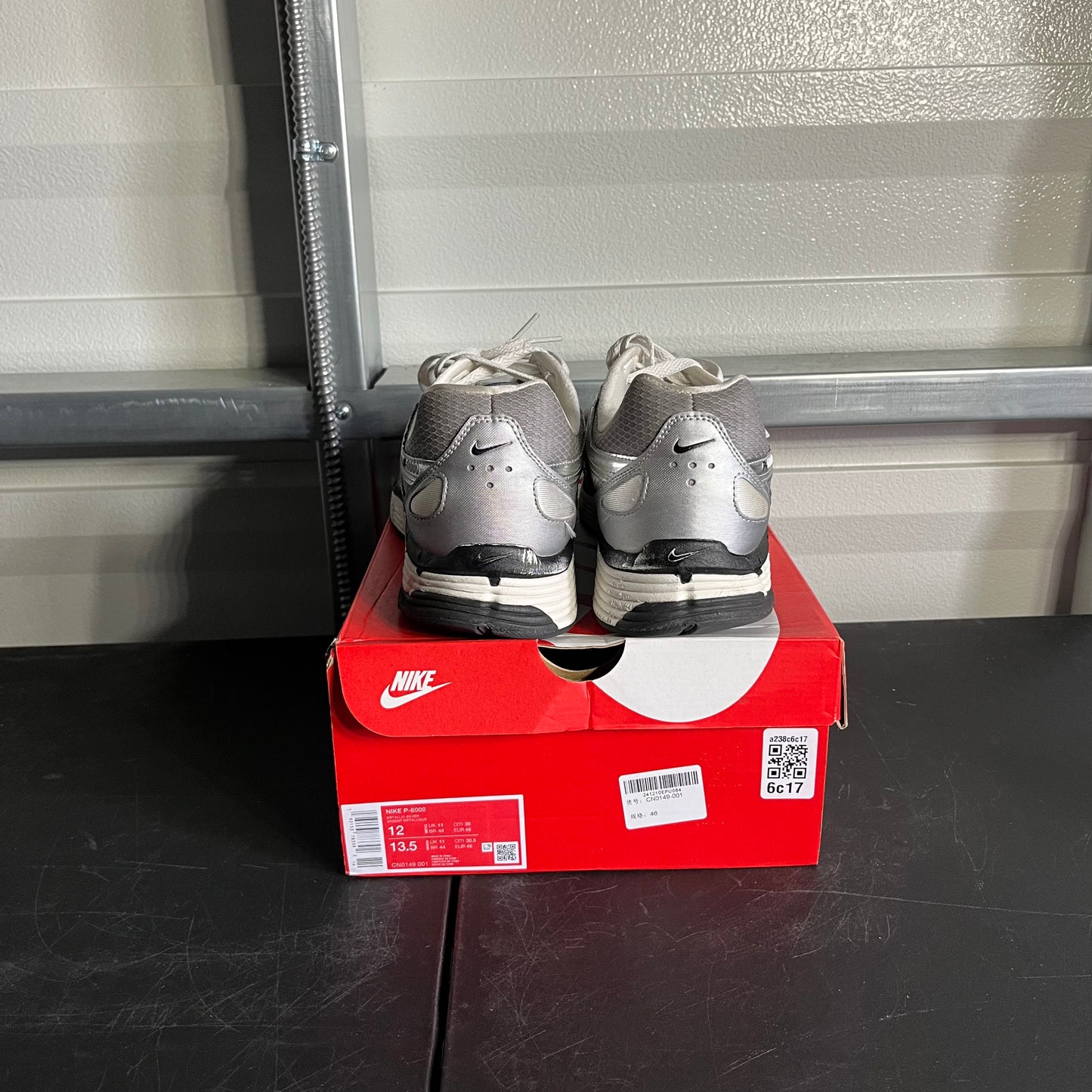 Size 12 - P-6000 Metallic Silver