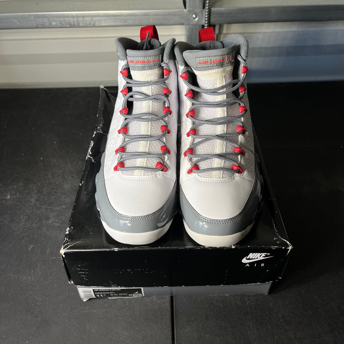 Size 11.5 - AJ 9 Fire Red