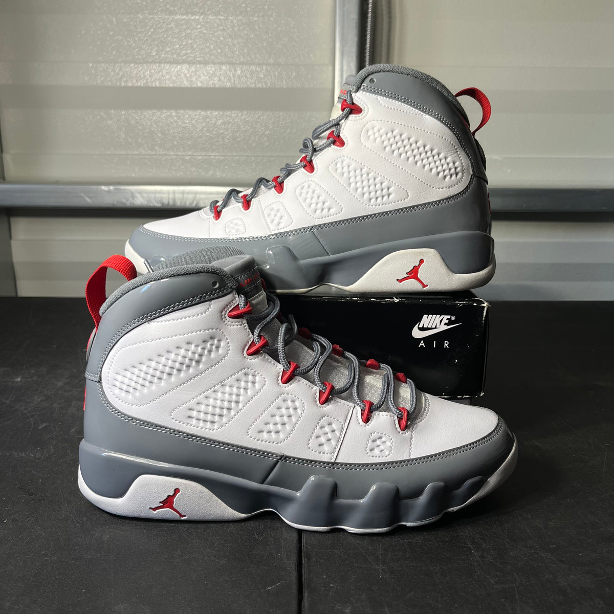 Size 11.5 - AJ 9 Fire Red