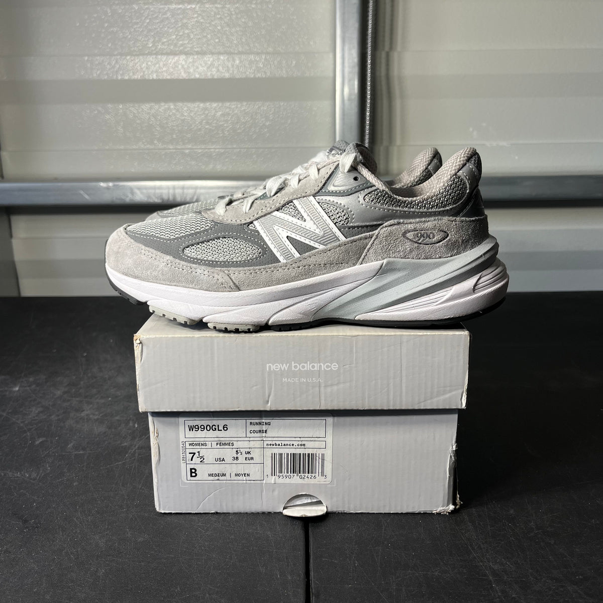 Size 7.5W - New Balance Grey